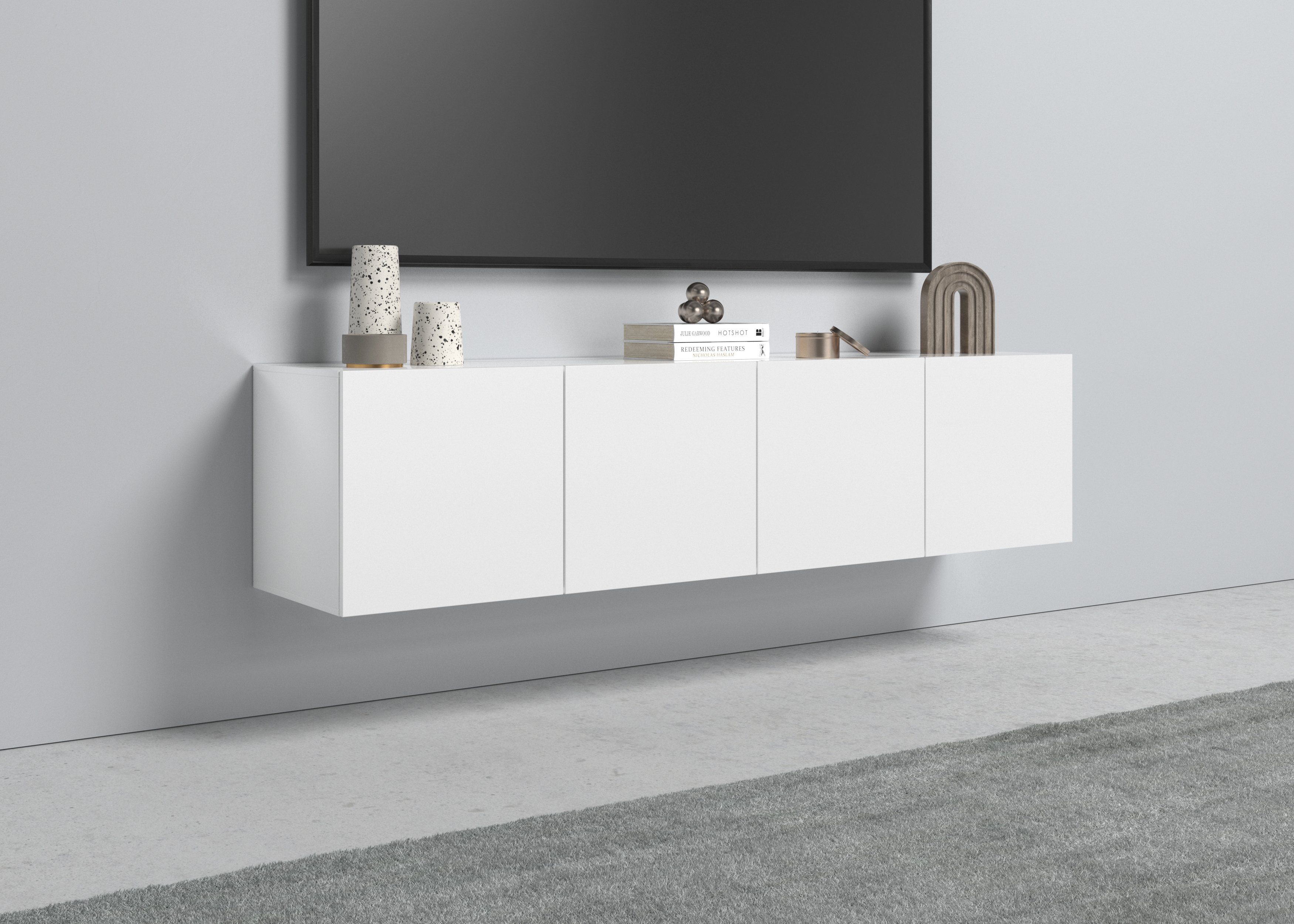 borchardt Möbel Tv-meubel Vaasa Breedte 152 cm, alleen hangend