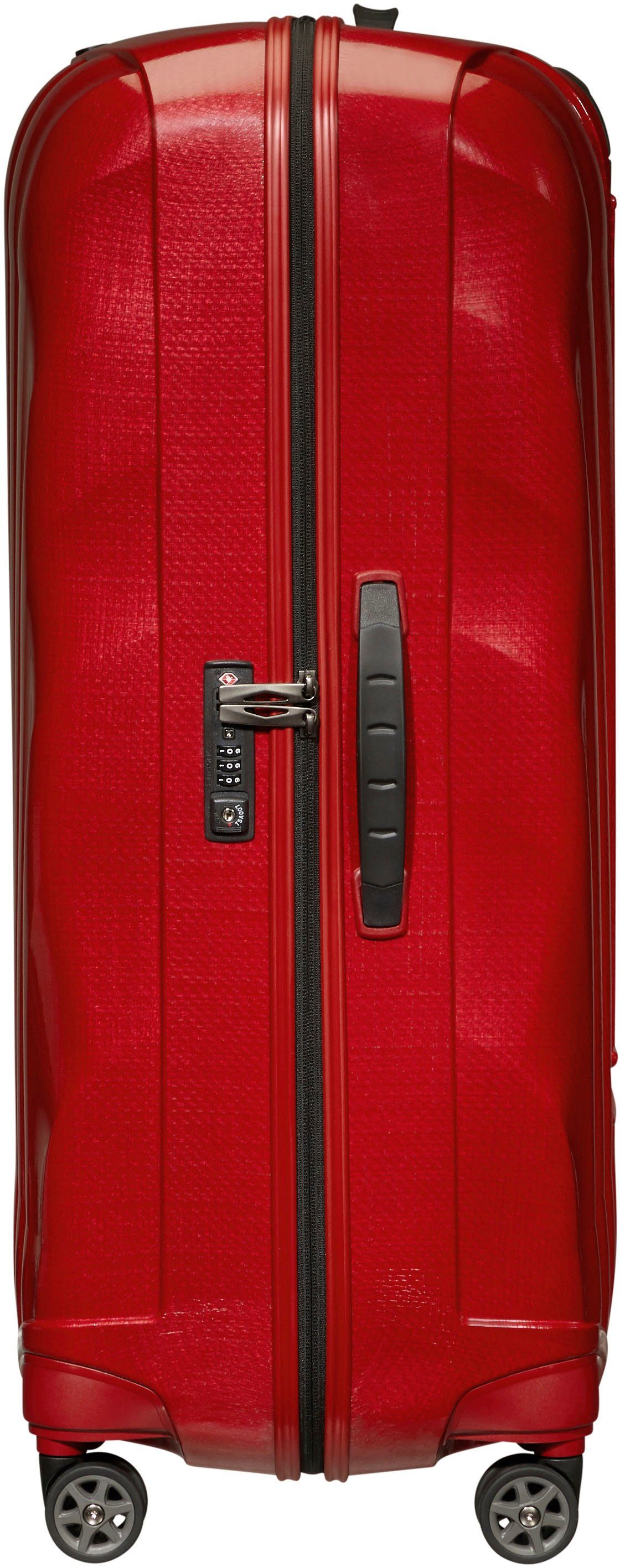 Samsonite Hardshell-trolley C-LITE, verschillende maten en kleuren Reiskoffer incheckbagage trolley TSA-cijferslot gemaakt in Europa