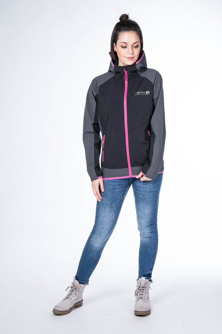 DEPROC Active Softshell-jack XLight CAVELL Women