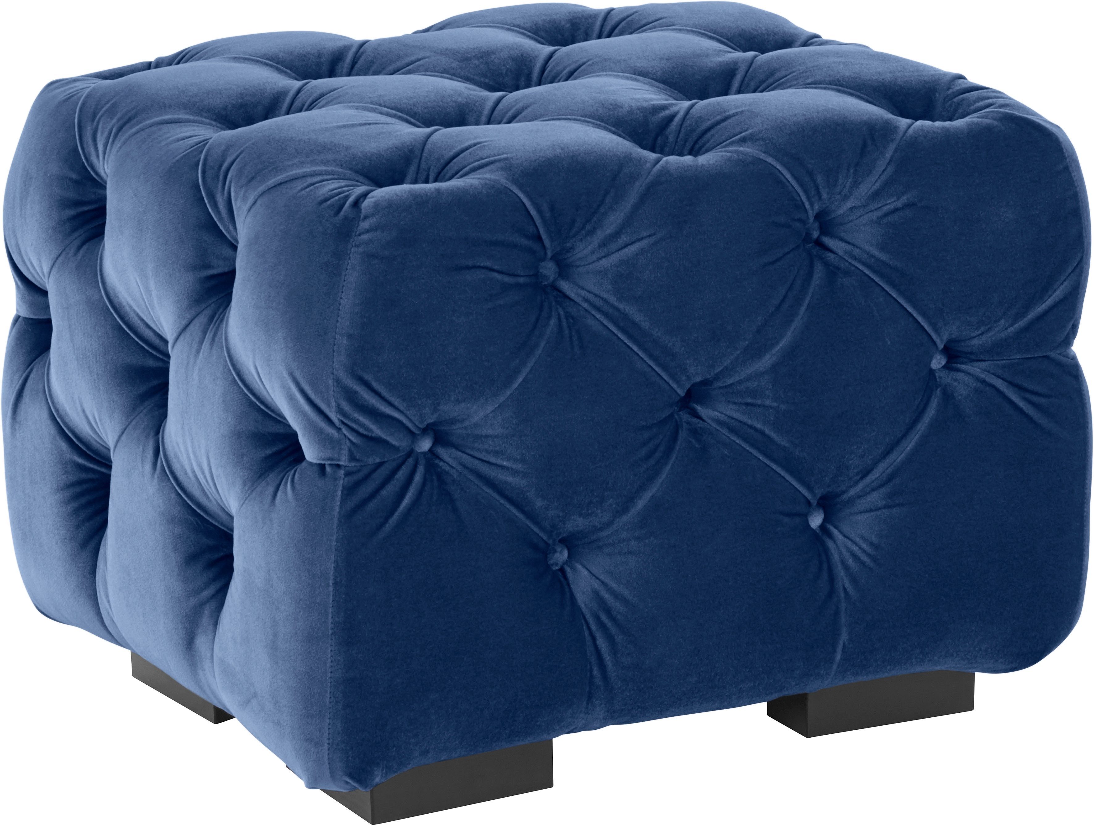 Home affaire Hocker Kalina met klassieke chesterfield-capitonnage, passend bij de serie "kalina"