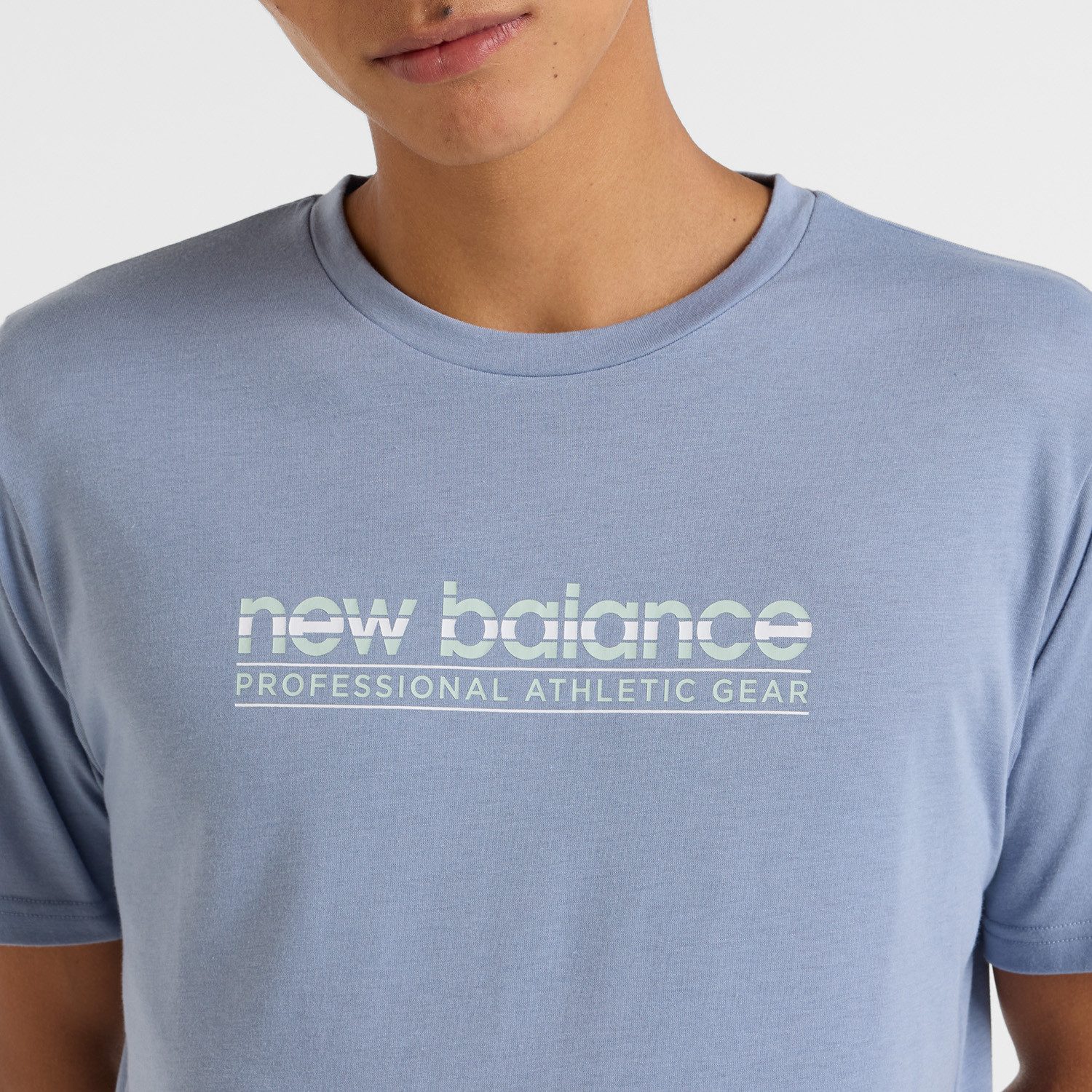 New Balance Runningshirt HEATHERTECH ATHLETIC GEAR T-SHIRT
