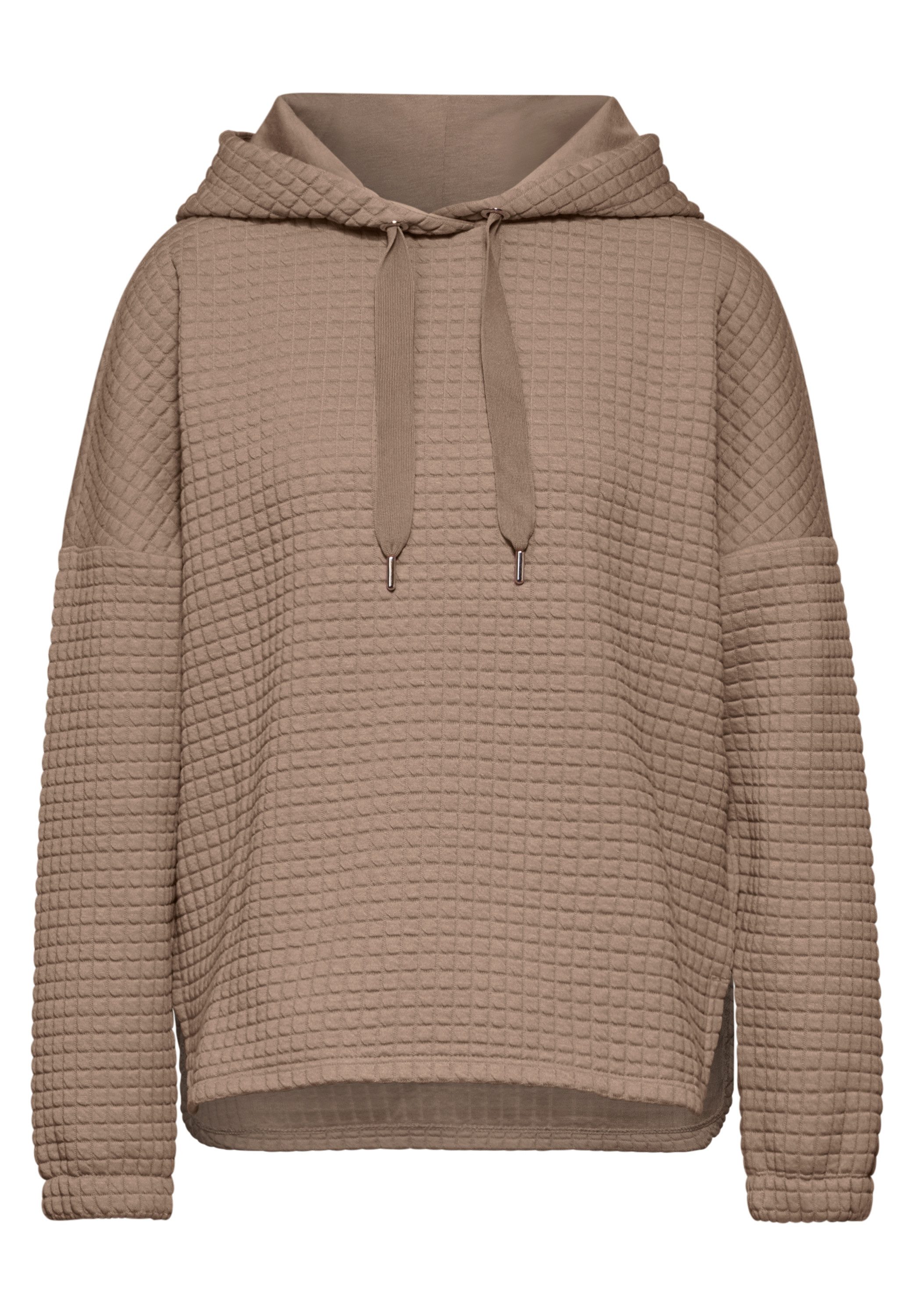STREET ONE Hoodie met structuurpatroon