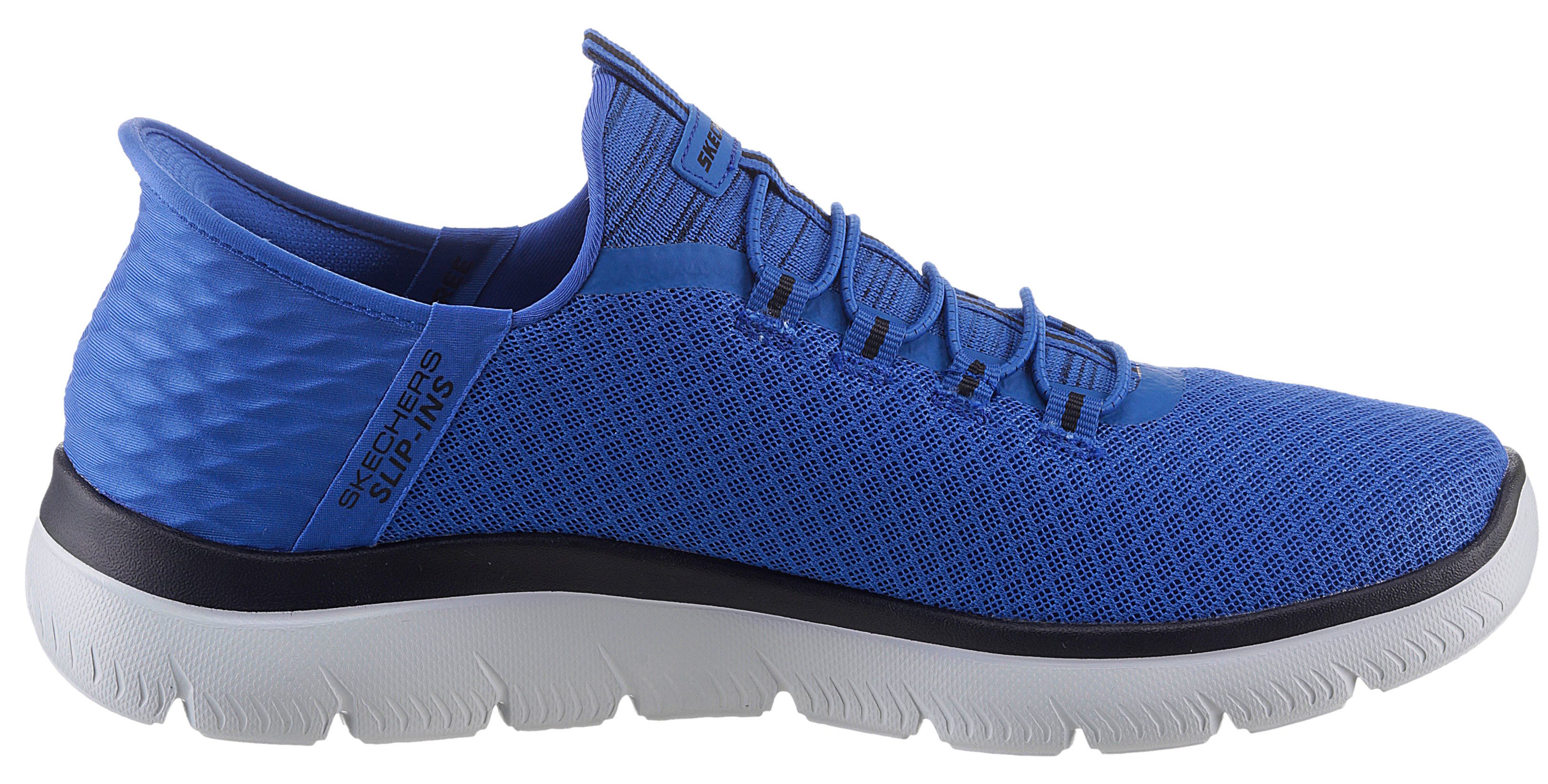 Skechers Slip-on sneakers SUMMITS-HIGH RANGE vrijetijdsschoen met slip-in hiel voor een gemakkelijke instap