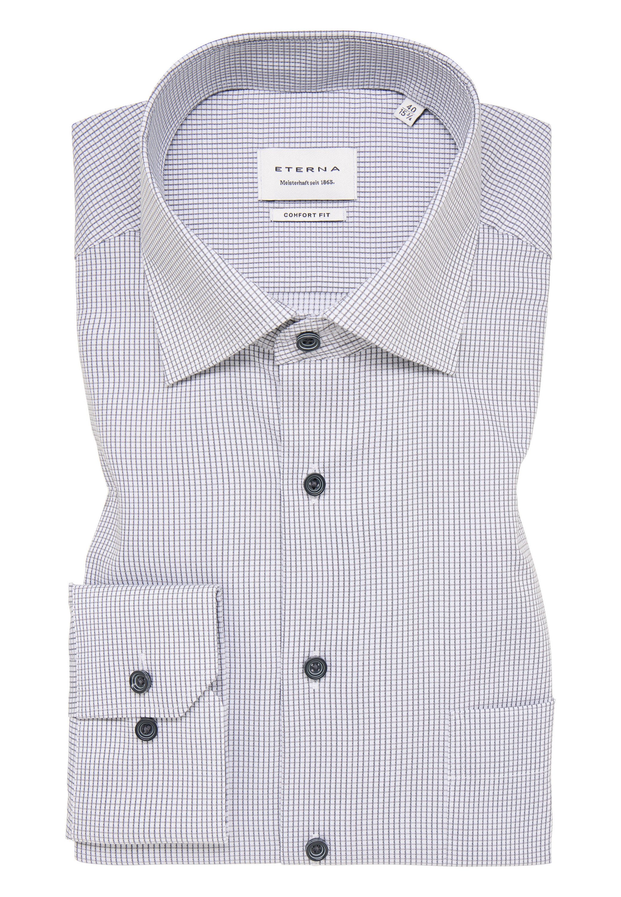 Eterna Overhemd met lange mouwen Comfort fit