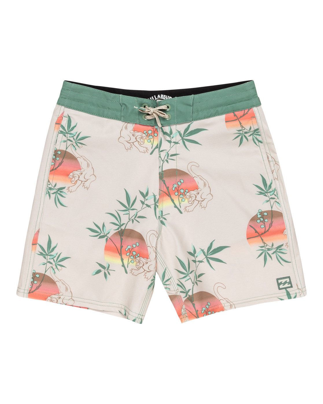 Billabong Zwemshort Sundays 15" jongens badmode maat 28 beige