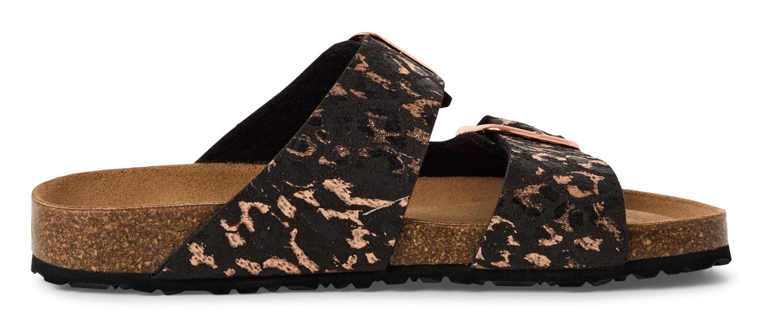 Tamaris Slippers zomerschoen, slippers met gepolsterde binnenzool