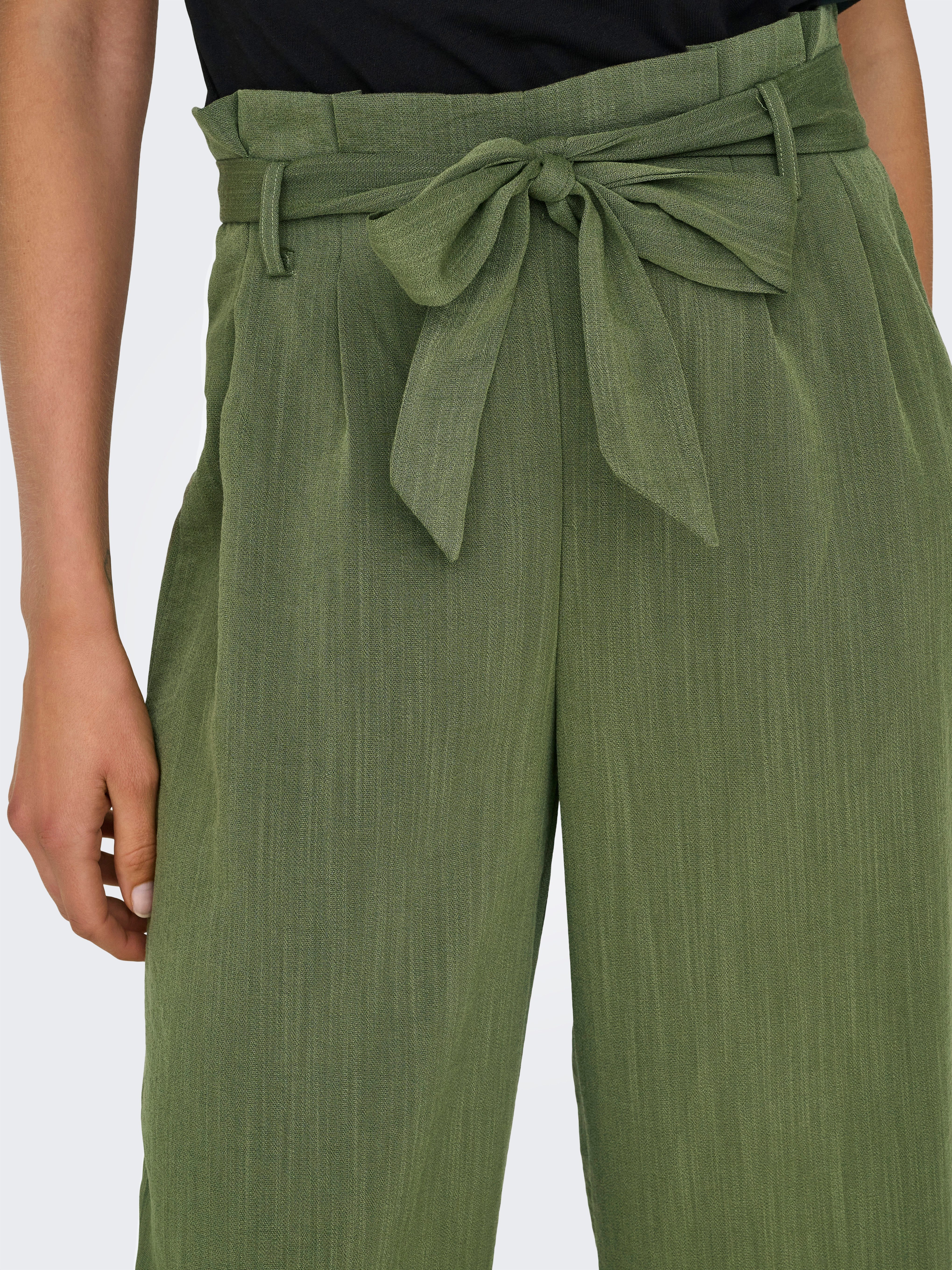 Only Paperbag-broek ONLMARSA SOLID PAPERBAG PANT WVN NOOS