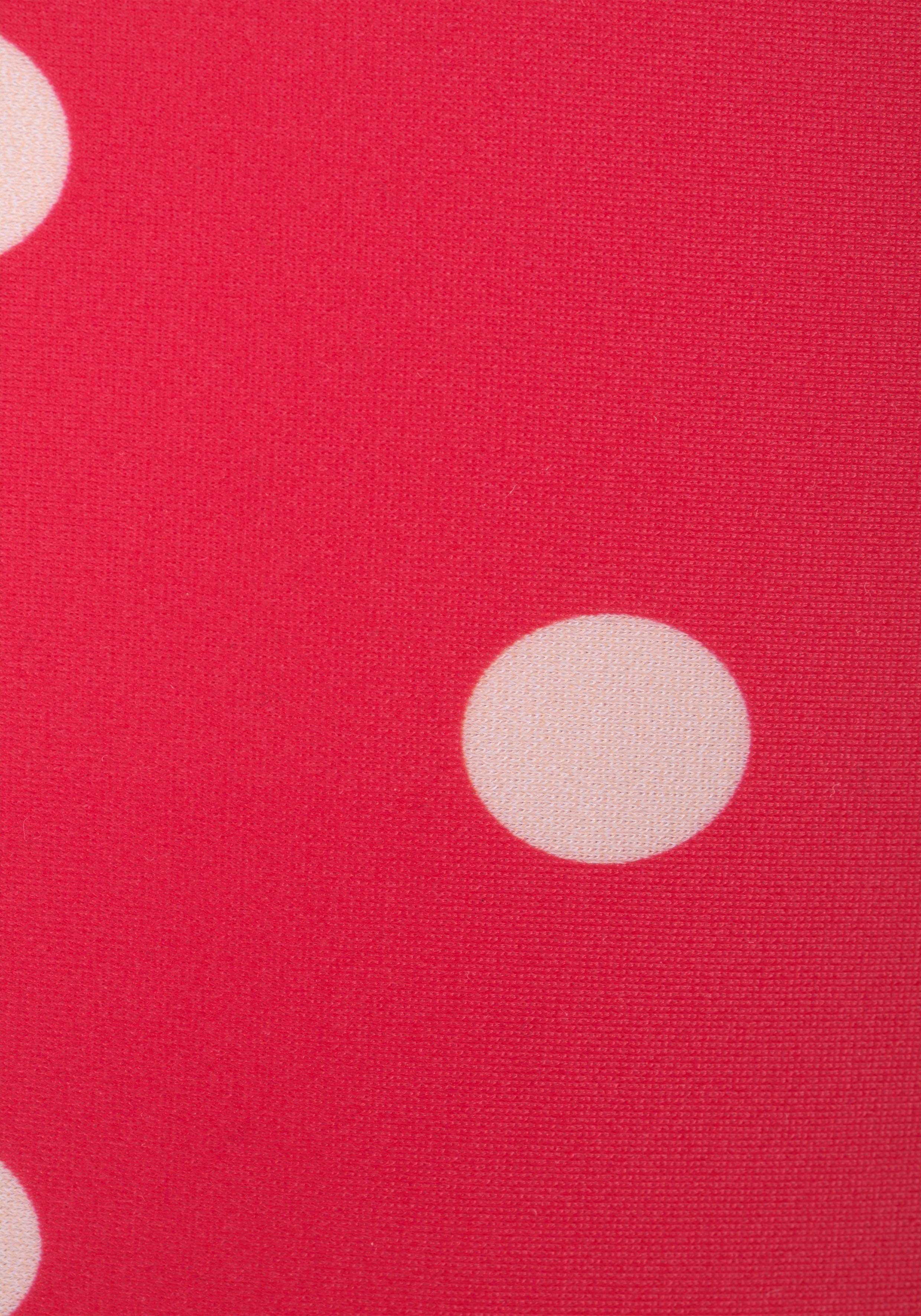 s.Oliver RED LABEL Beachwear Beugelbikini in bandeaumodel met trendy gehaakt randje