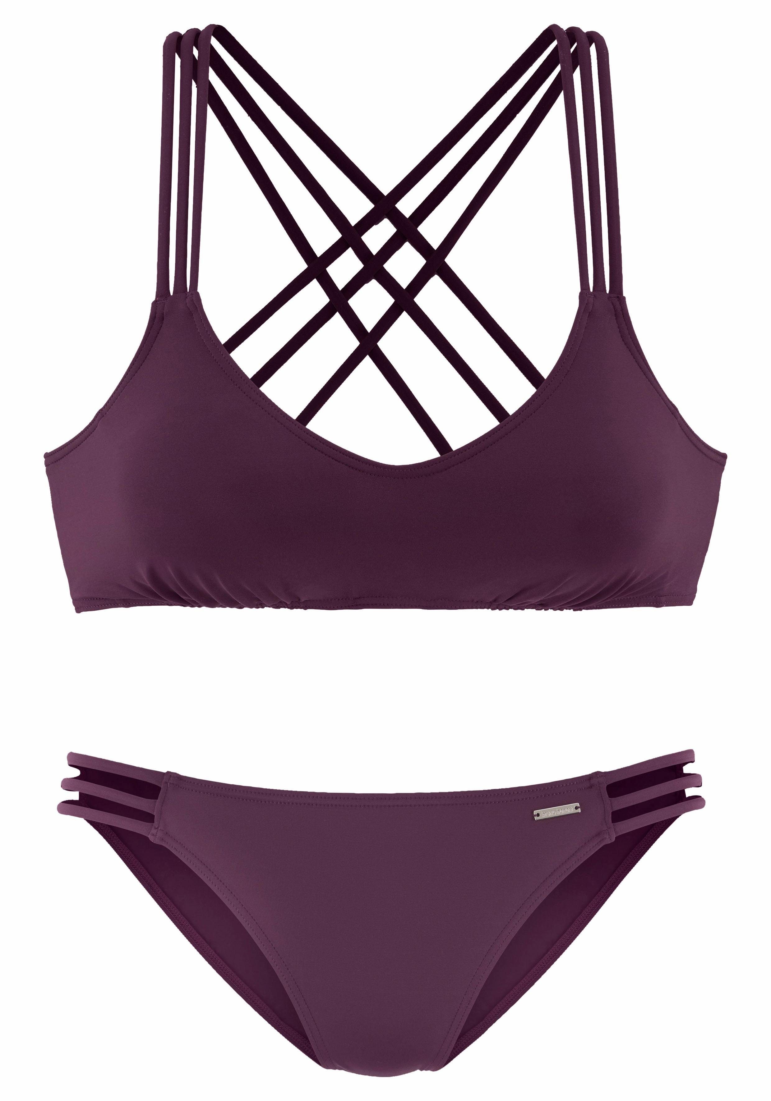 Bruno Banani Bustierbikini met sierbandjes