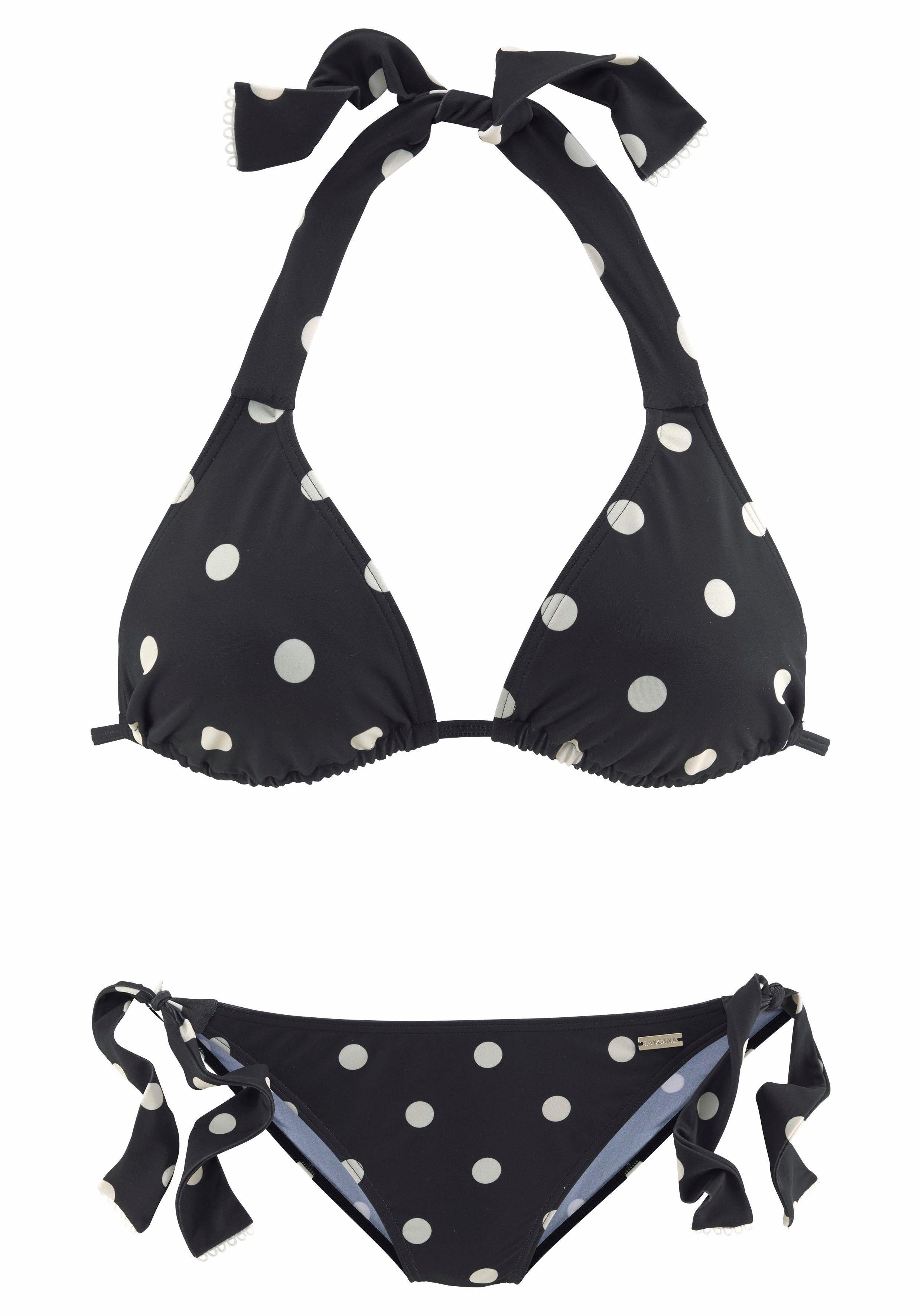 s.Oliver RED LABEL Beachwear Triangelbikini met gehaakt randje