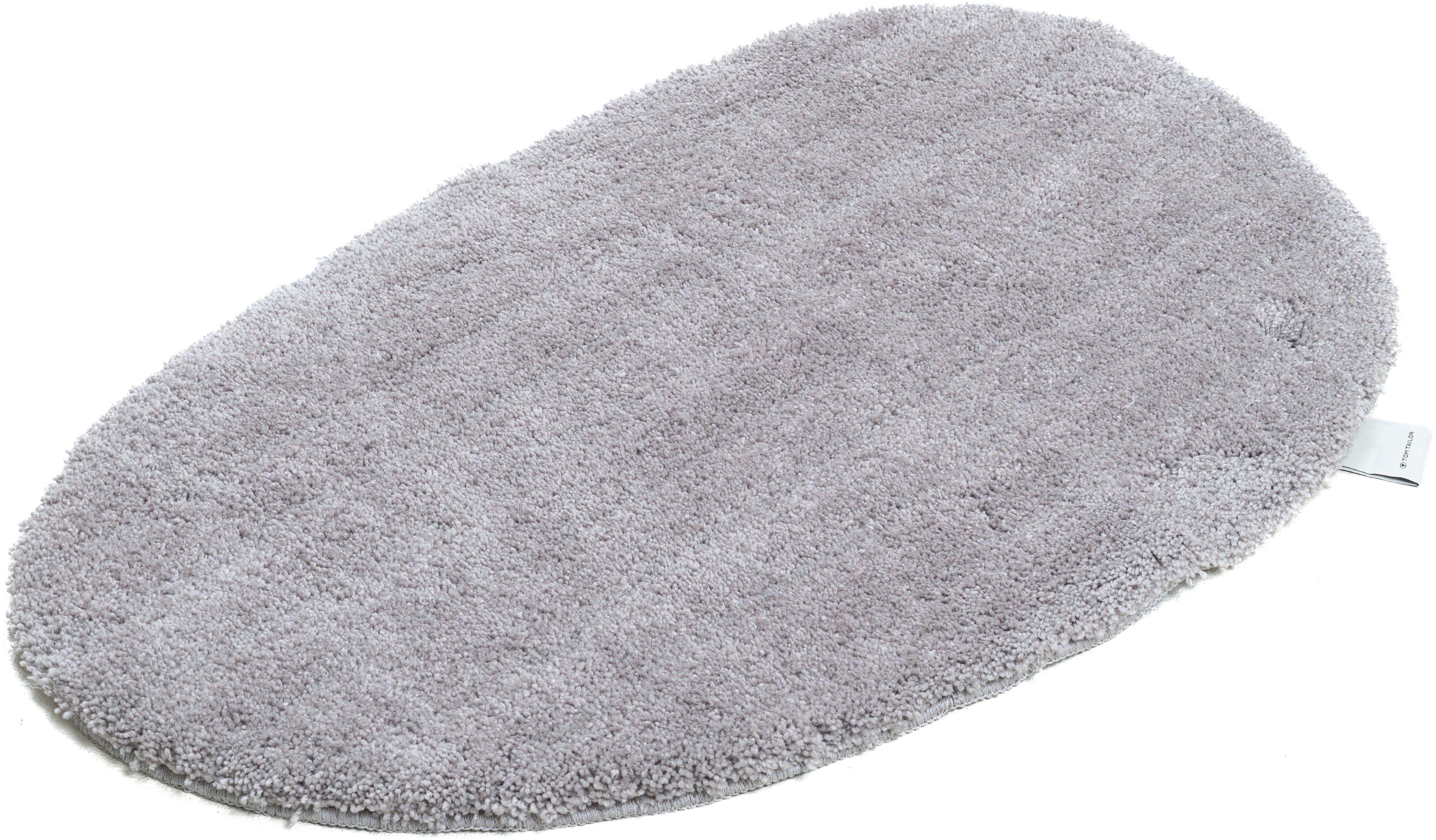 TOM TAILOR HOME Badmat Cozy Bath UNI Badmat, effen kleuren, rechthoekig, rond en ovaal verkrijgbaar (1 stuk)