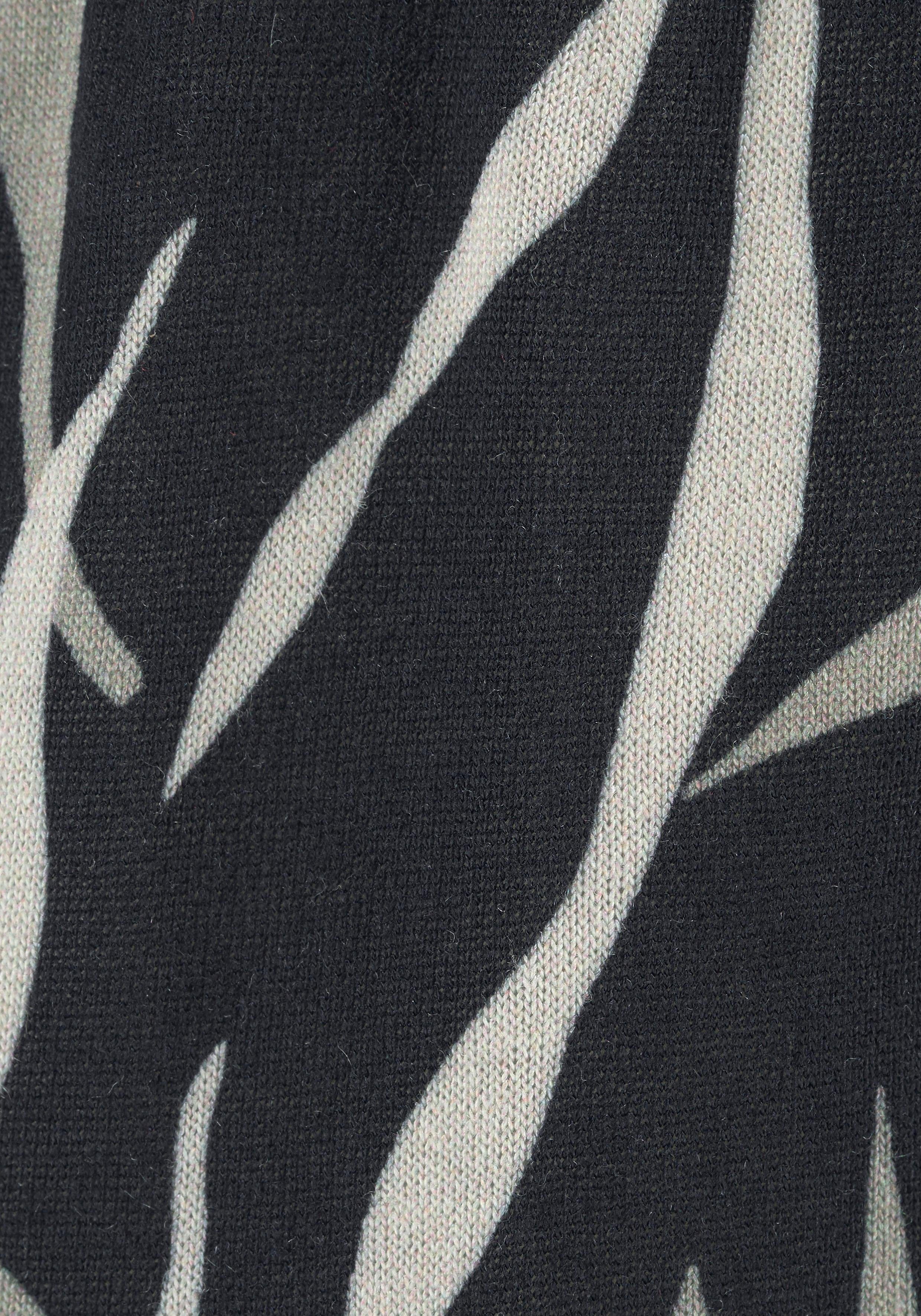 Buffalo Strandbroek van viscose met zakken, elastische tailleband, jersey broek