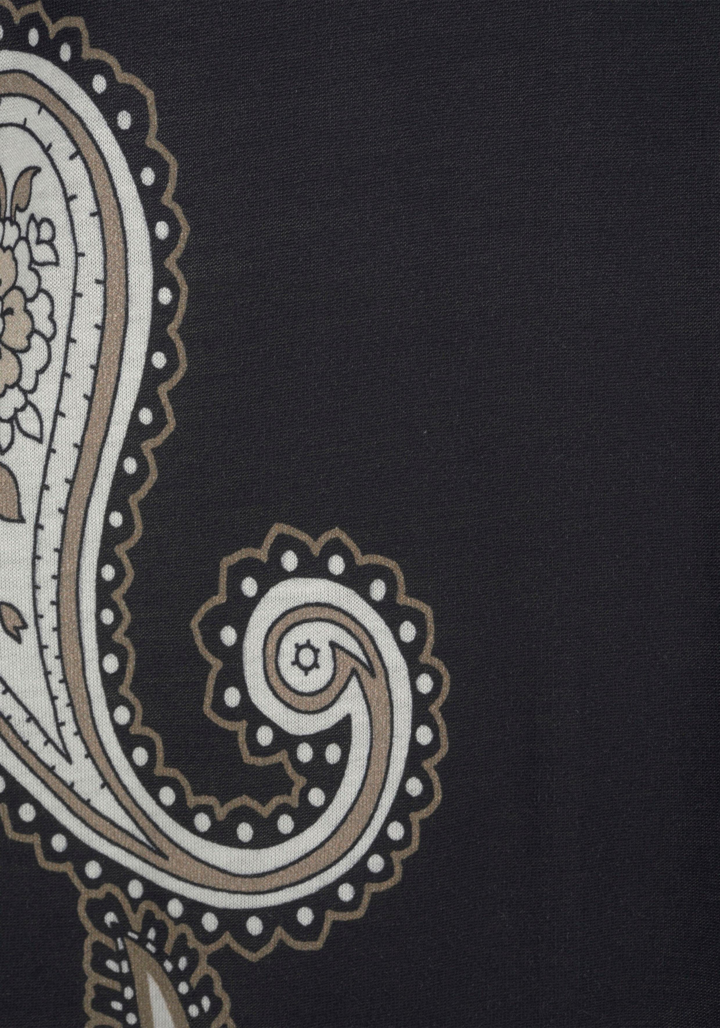 Lascana Jerseyjurk met decoratief detail bij de halslijn, zomerse tuniekjurk, strandjurk