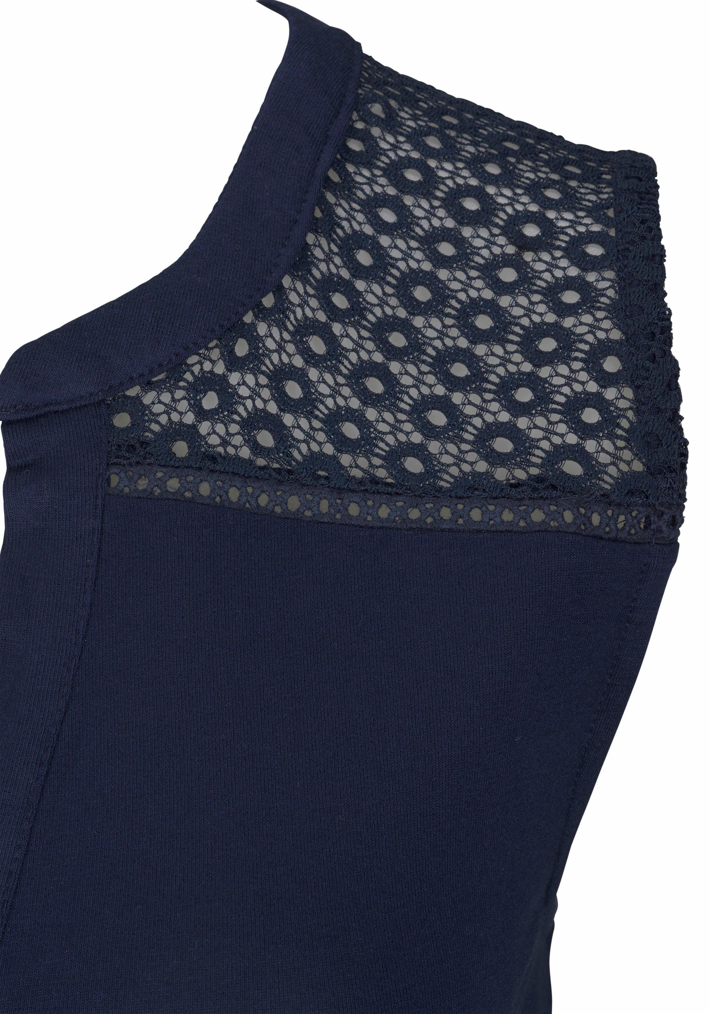 s.Oliver RED LABEL Beachwear Strandtop met inzet bovenaan