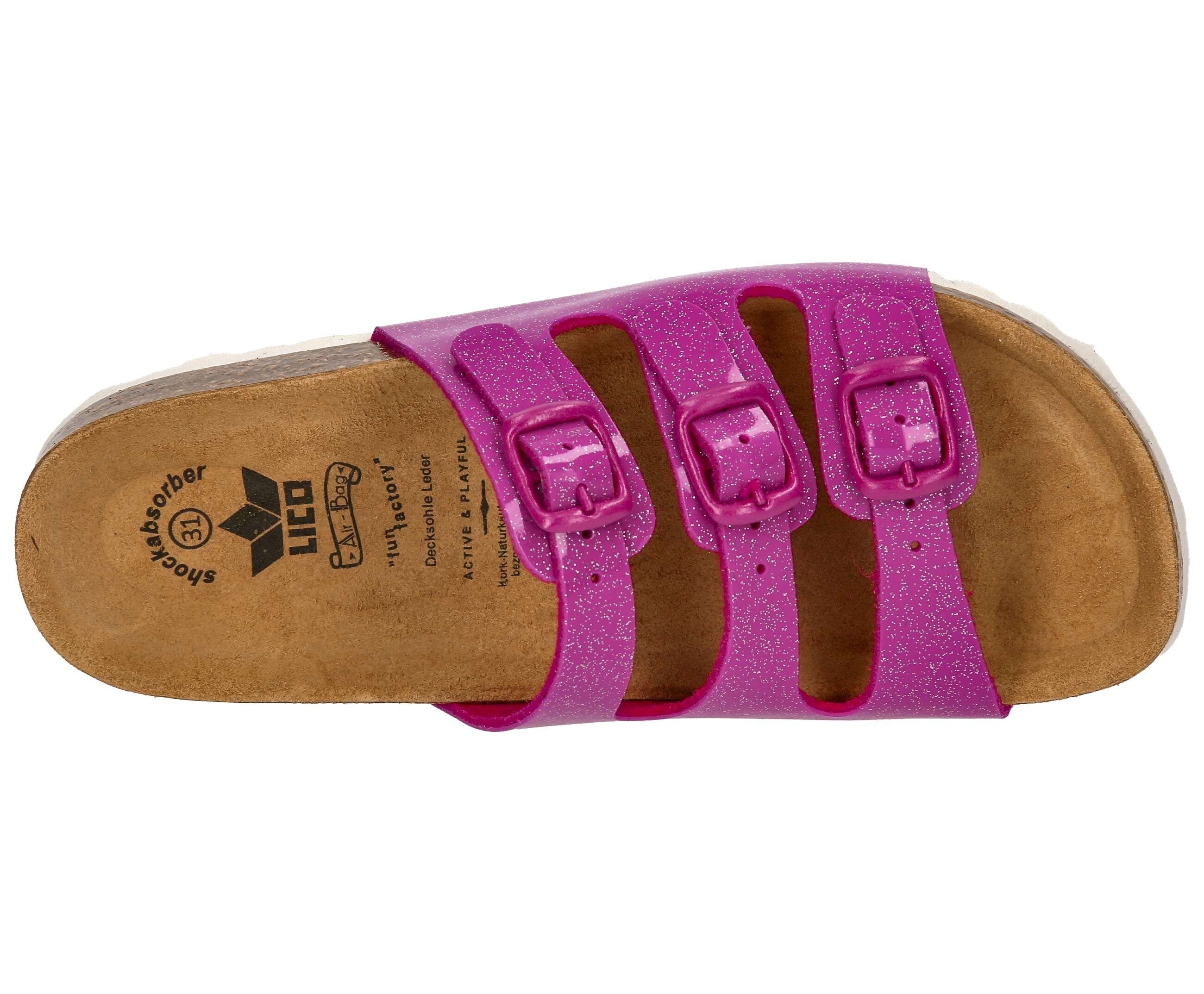 Lico Slippers Bioline kids glitter