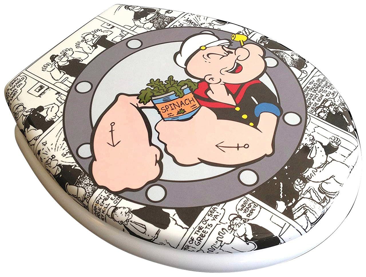 ADOB Toiletzitting Comic met soft-closemechanisme