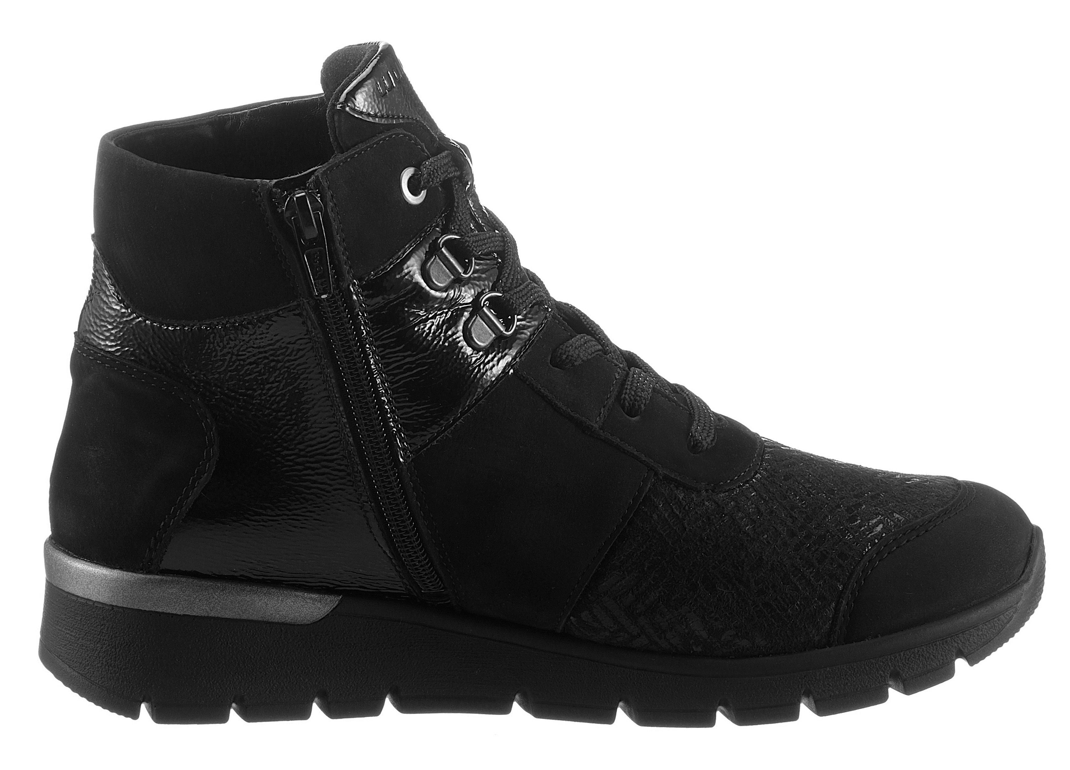Waldläufer Hoge veterschoenen K-RAMONA-Soft in orthotritt-uitvoering en k-wijdte (=extra wijd)
