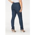 arizona slim fit jeans curve-collection high waist blauw