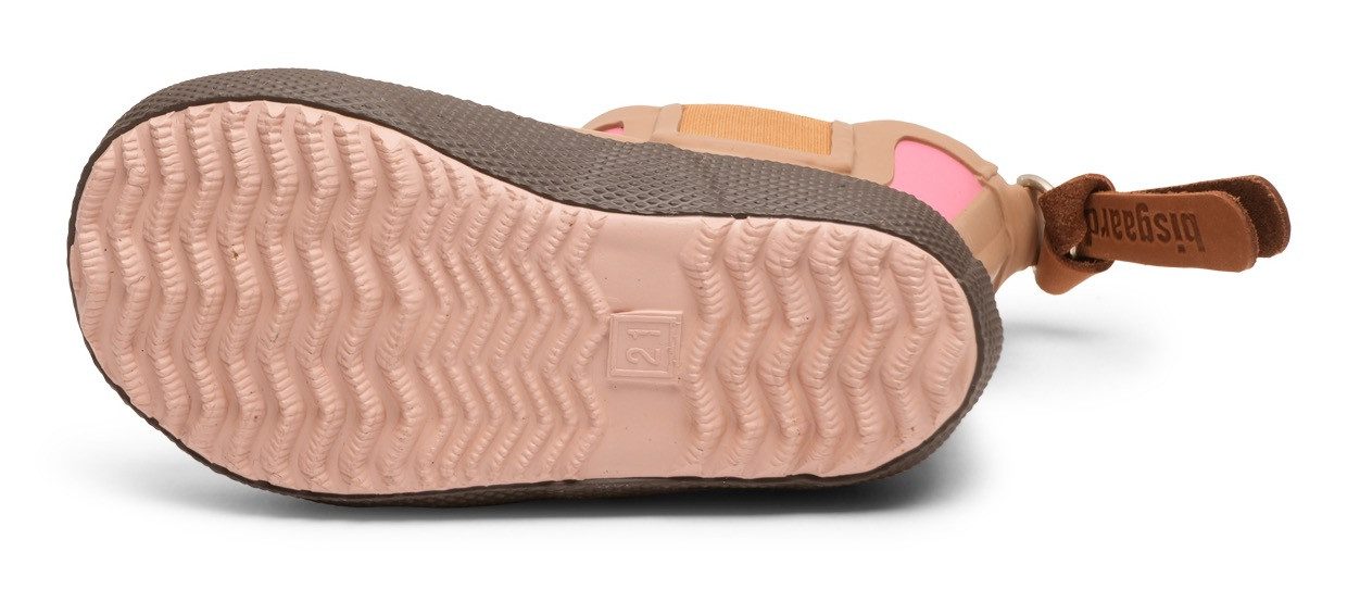 Bisgaard Regenlaarzen Baby rubber II , regenlaarzen, modderlaarzen, maat sjabloon om te downloaden