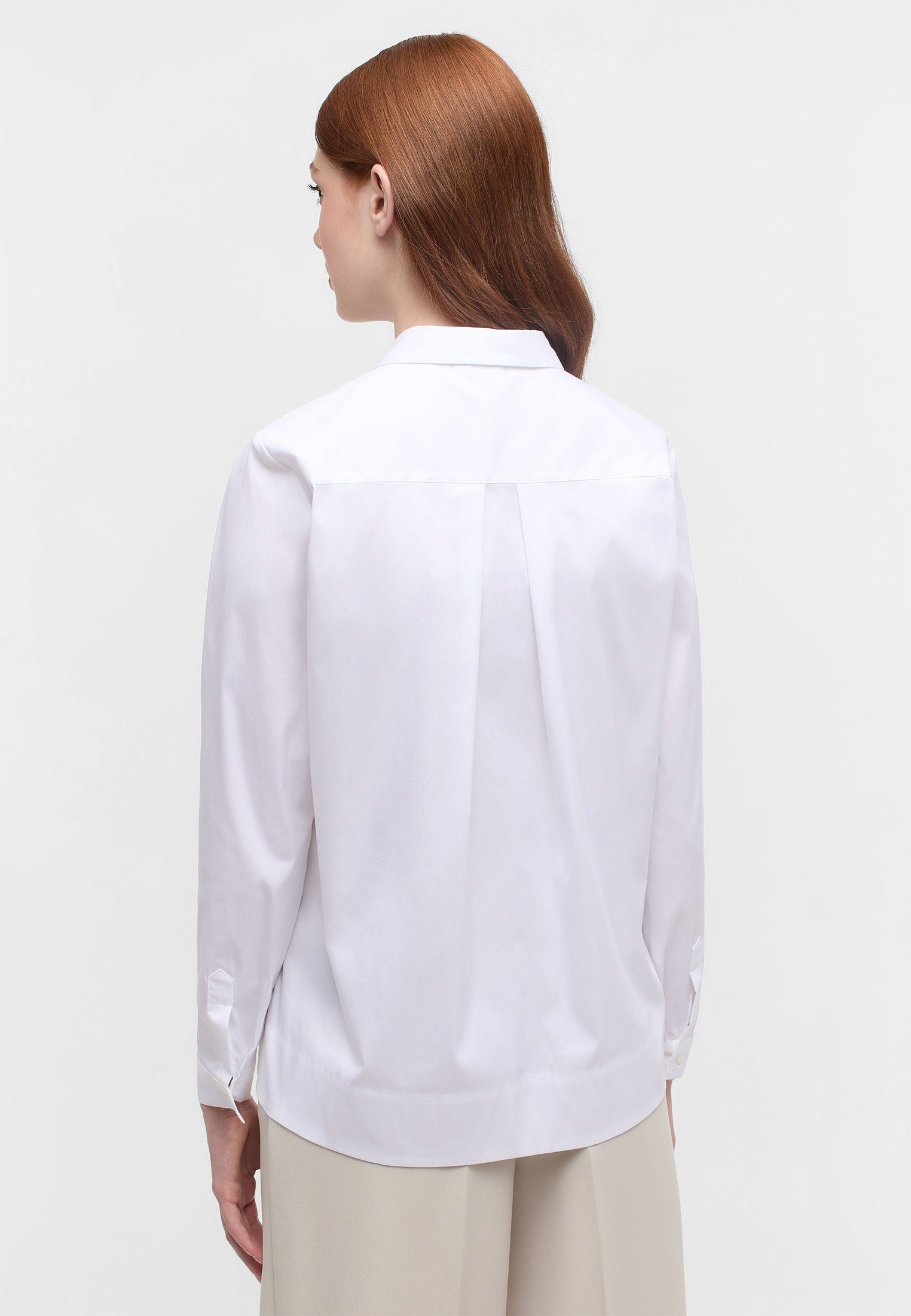 Eterna Overhemdblouse Loose fit EASY IRON (gemakkelijk te strijken)