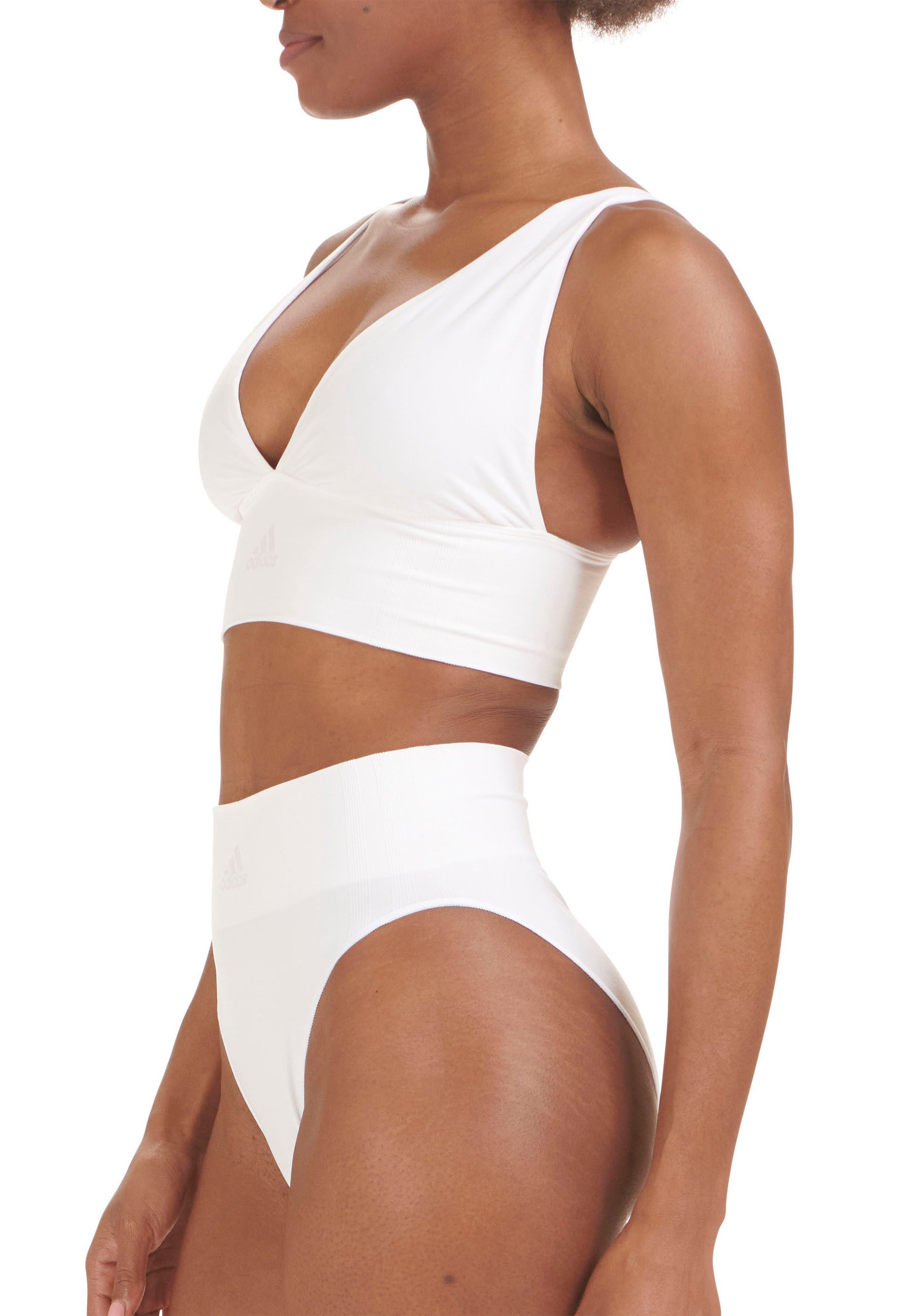 adidas Sportswear Lange bh Active Seamless Micro Stretch met verstelbare bandjes en pull-on sluiting