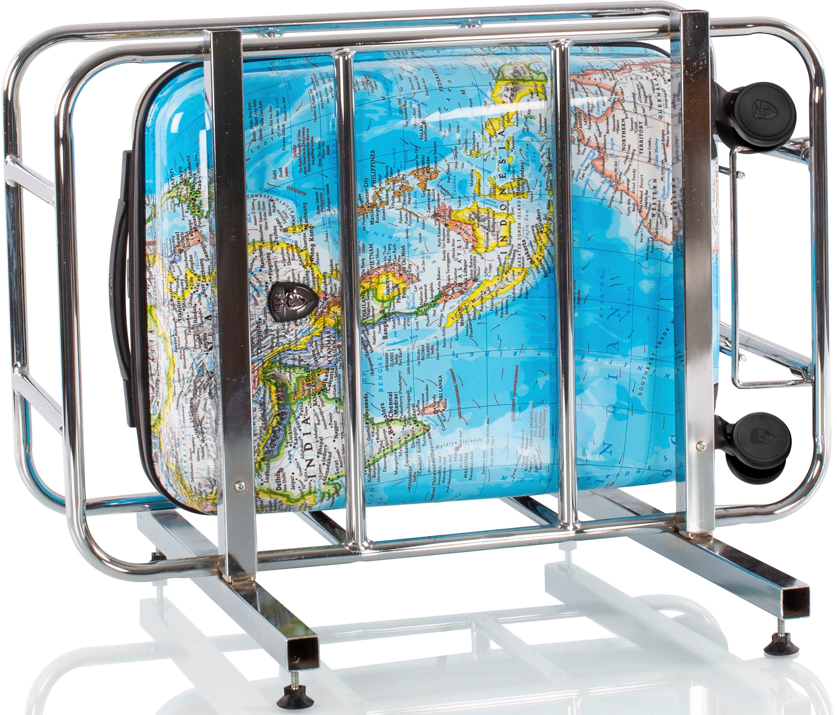 Heys Hardshell-trolley Journey 3G bunt, 53 cm Heys x Joachim Llambi harde koffer volumevergroting
