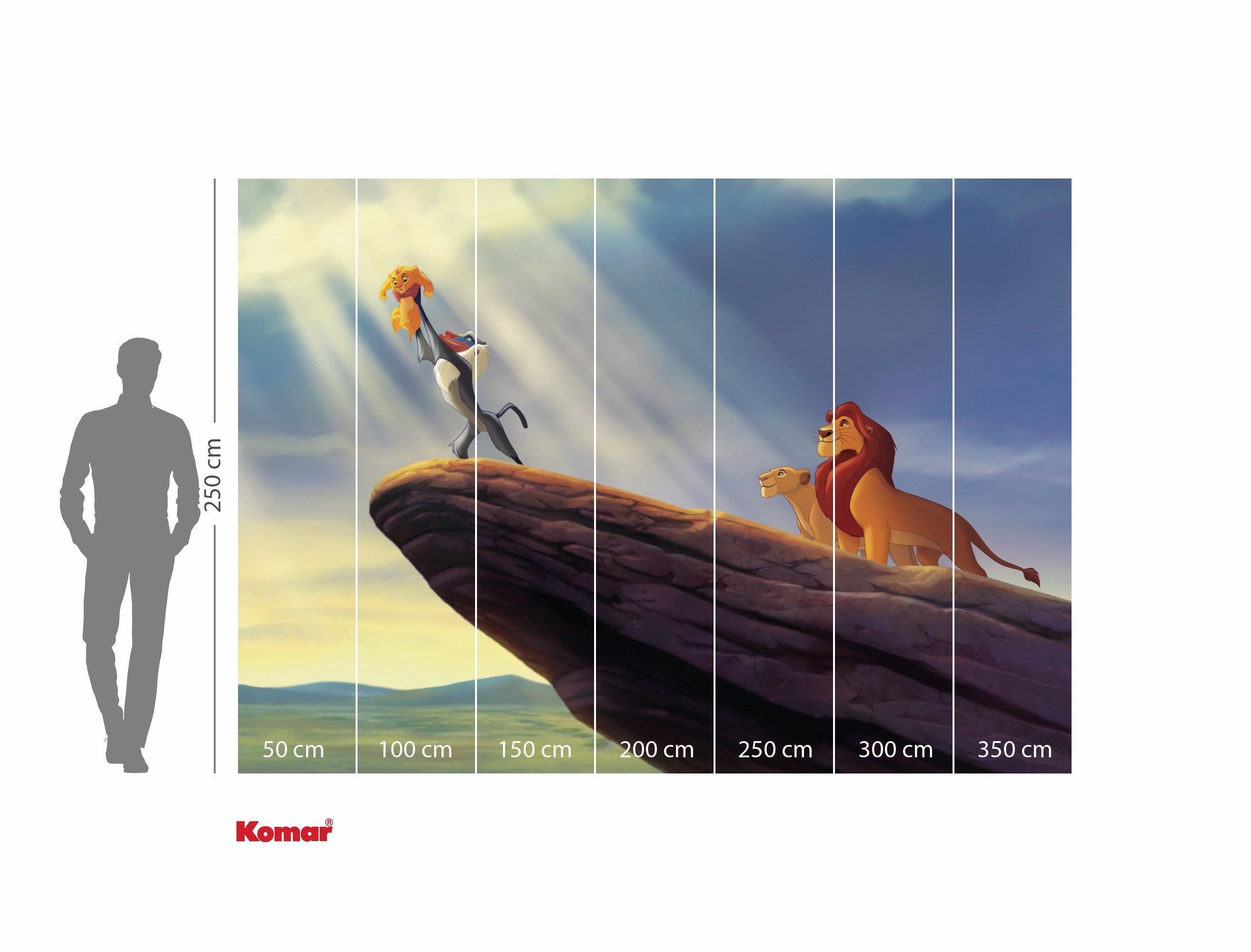 Komar Kinderbehang Disney The Lion King The New King (1 stuk)