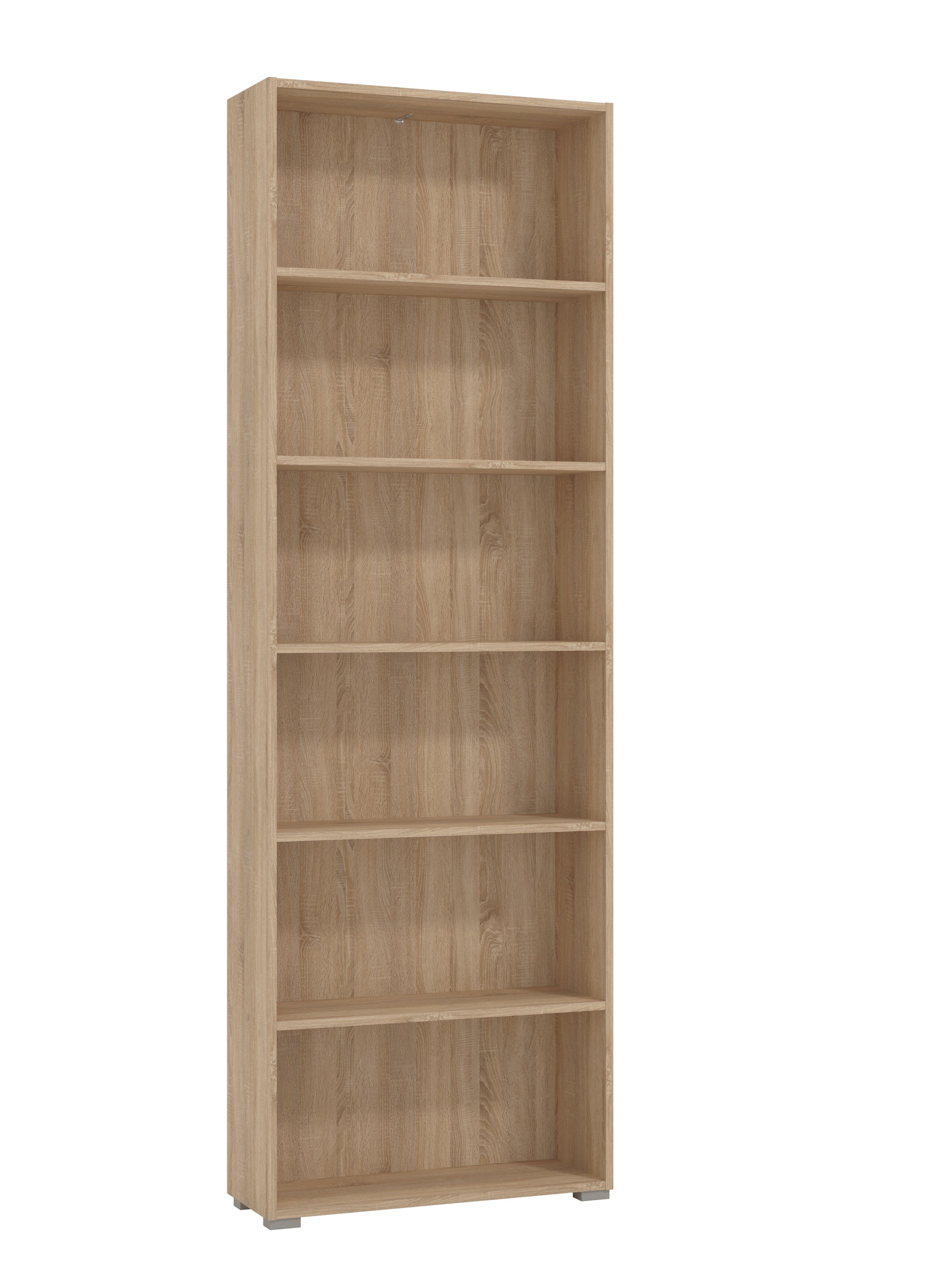 INOSIGN Ordnerrek Tomar 6 Boekenkast met veel opbergruimte, afmetingen (bxdxh): 70 x 24,5 x 211,5 cm
