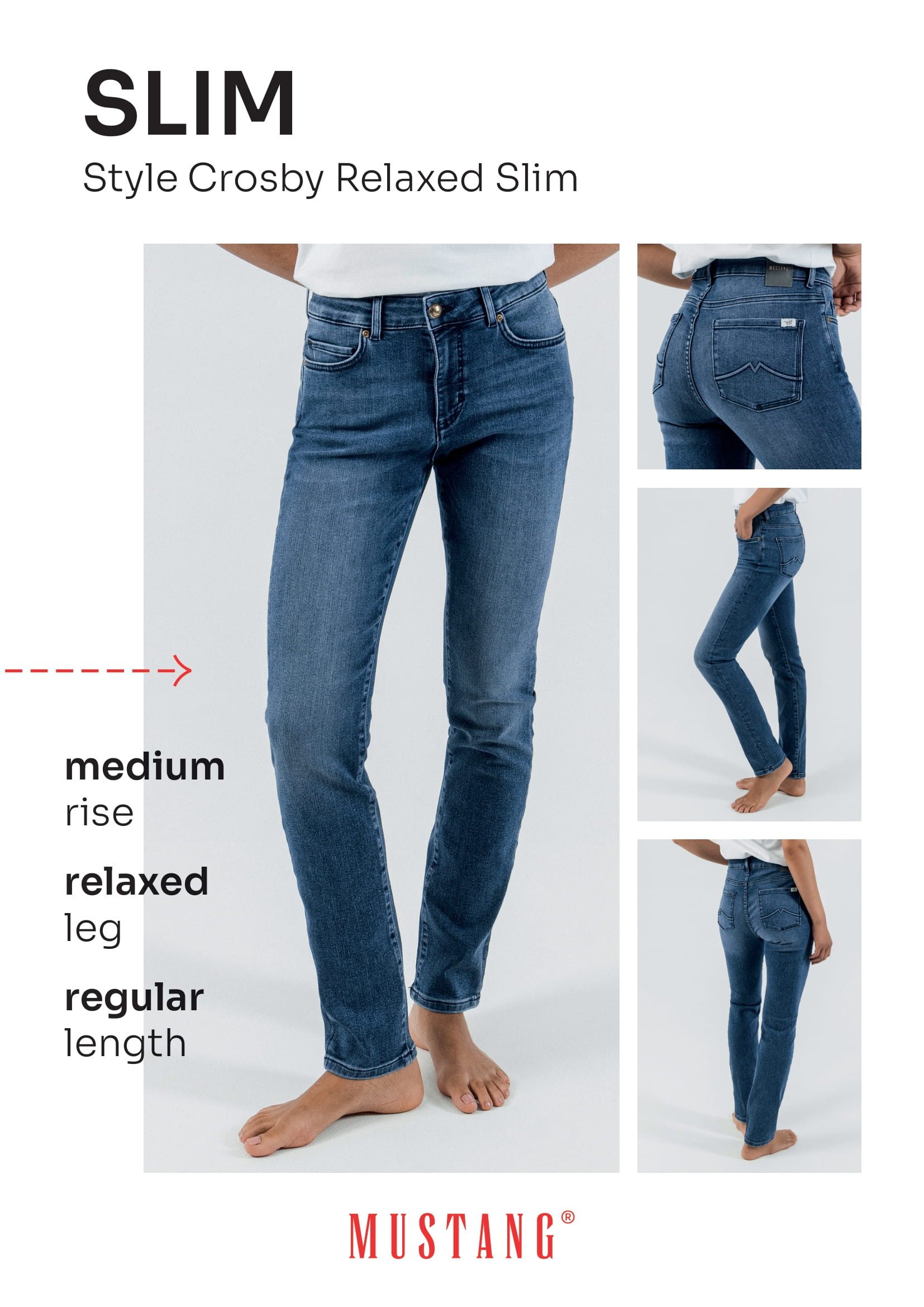 MUSTANG 5-pocket jeans Style Crosby Relaxed Slim
