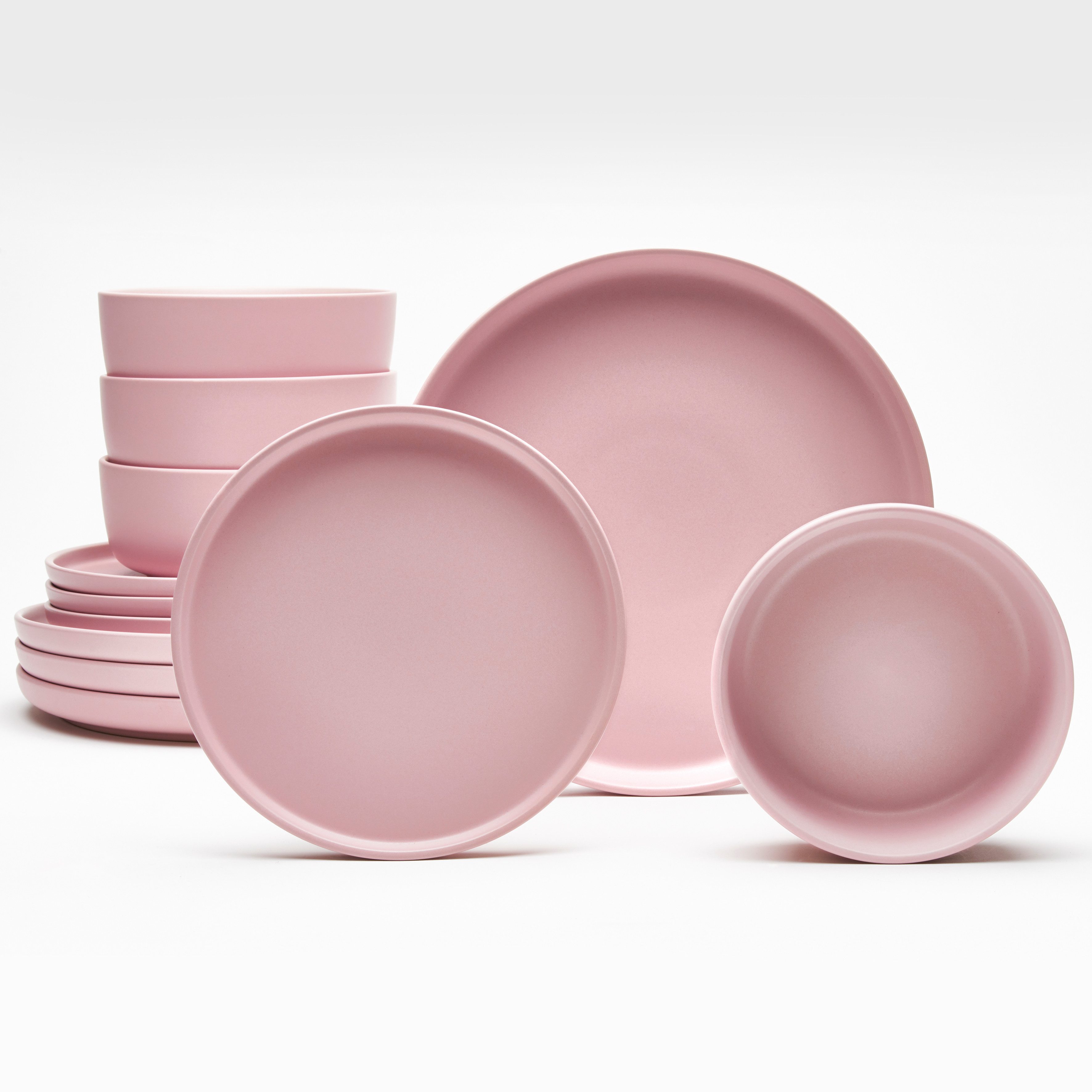 LeGer Home by Lena Gercke Eetservies Servies, servies Belli rond model, scandi stijl, 12 delen, voor 4 personen (set, 12-delig)