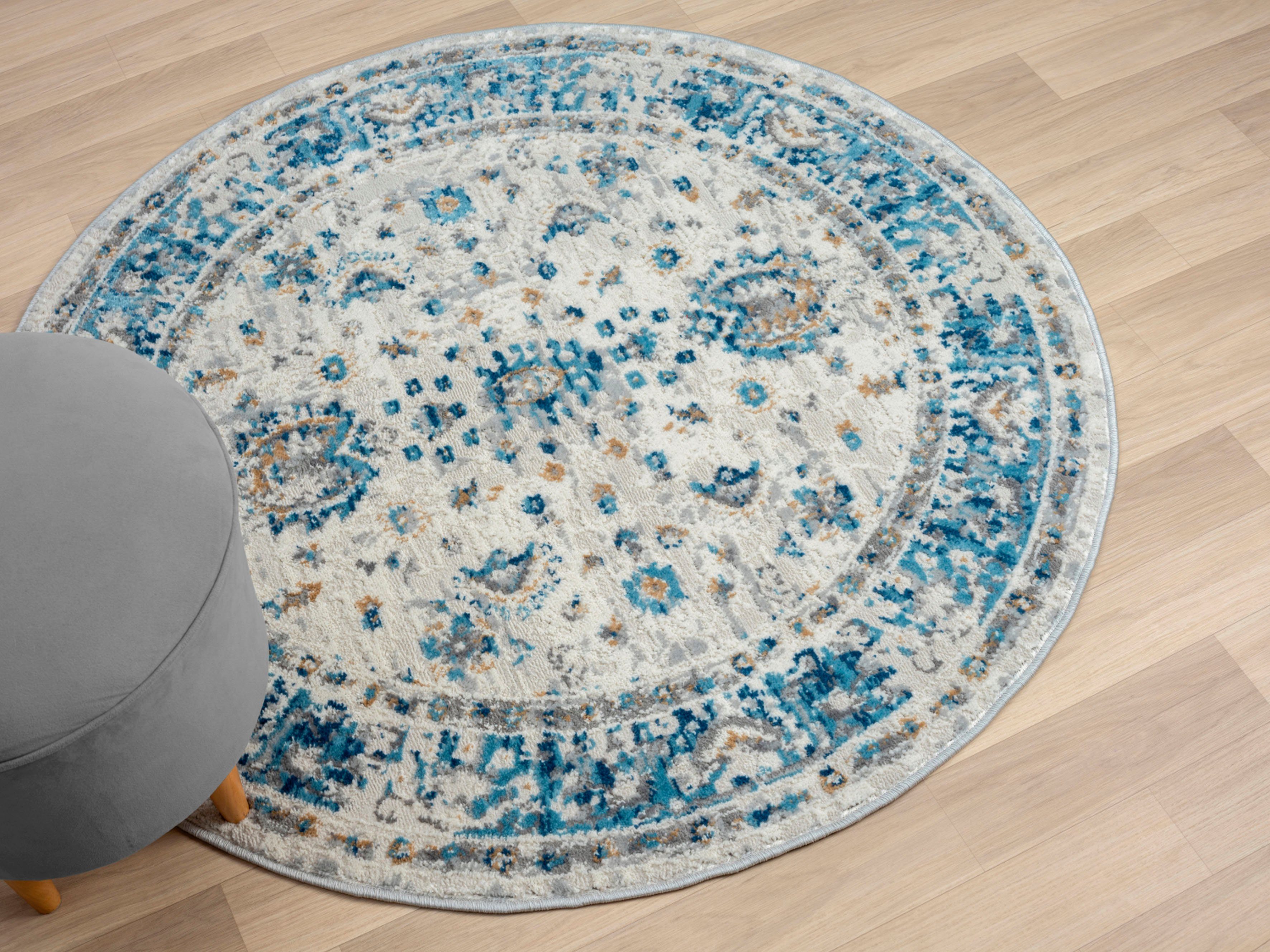 Myflair Möbel & Accessoires Vloerkleed My Heriz Kortpolig, klassiek oosters ontwerp, bijzonder zacht door microvezel