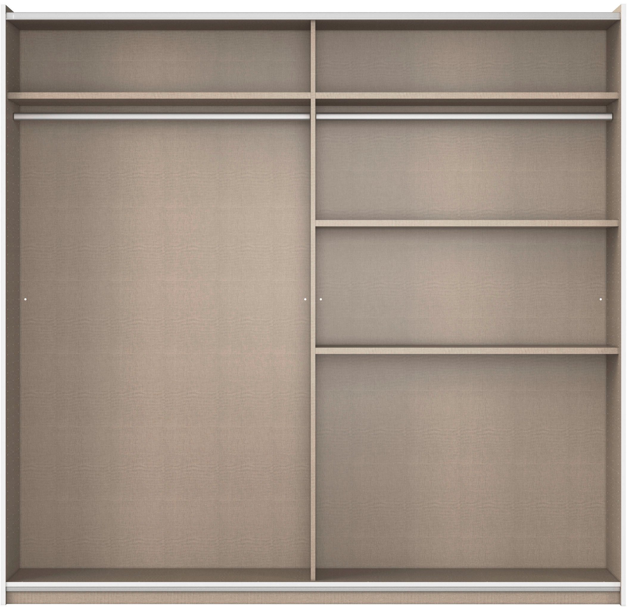 rauch Zweefdeurkast AURELIO kledingkast garderobe TOPSELLER OTTO´s CHOICE 3 verschillende uitrustingsvarianten handgrepen van metaal made in germany