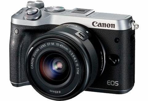 Canon EOS-M6 EF-M 15-45mm systeemcamera