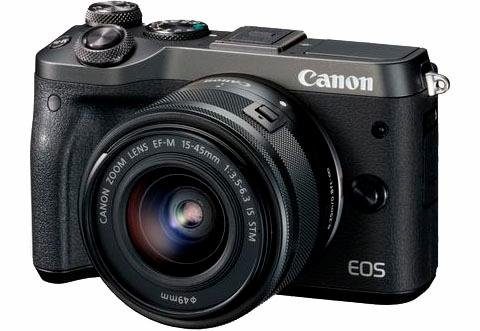 Canon EOS-M6 EF-M 15-45mm systeemcamera