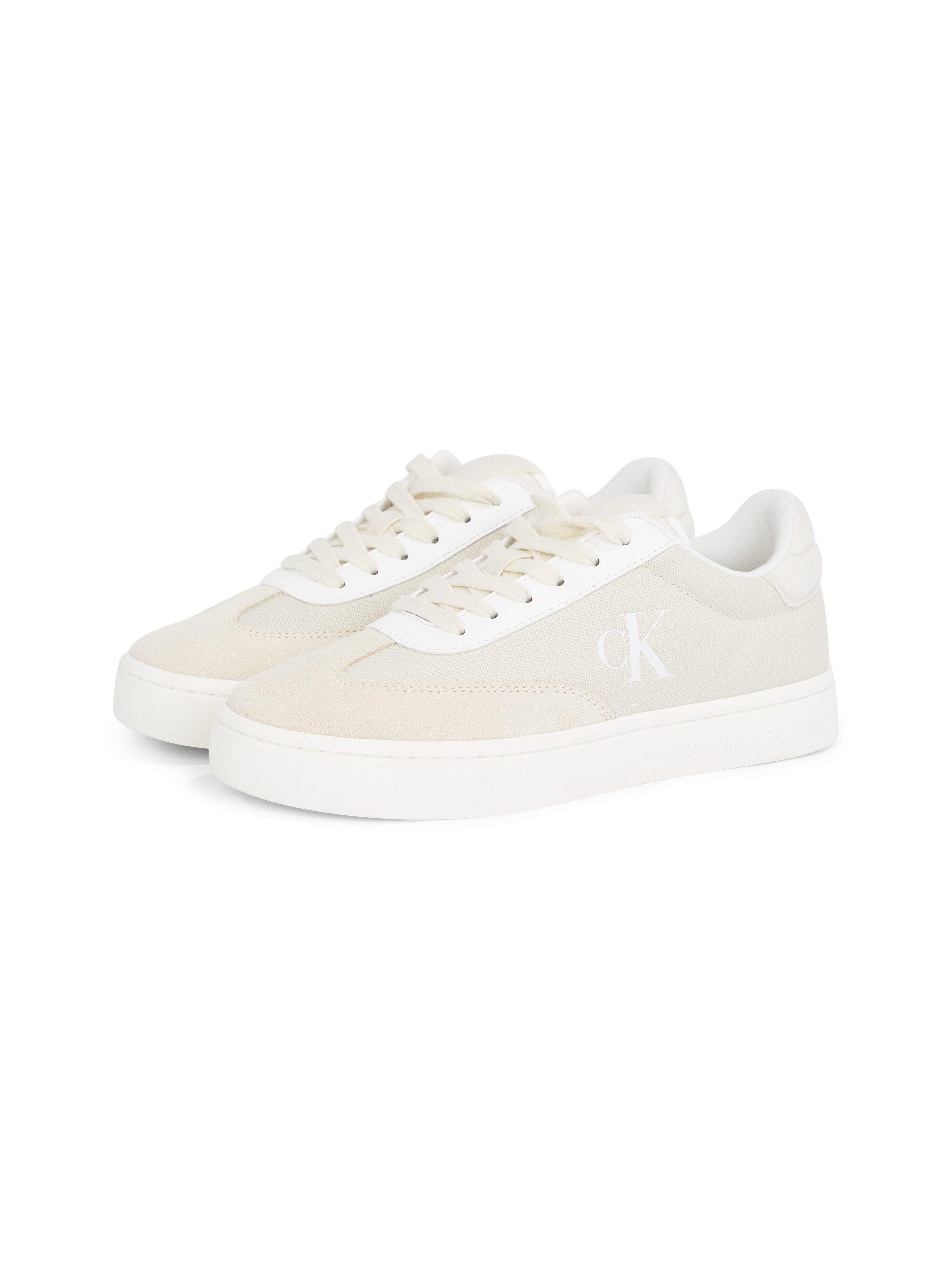 Calvin Klein Sneakers CLASSIC CUPSOLE LOW MIX MG WN veterschoenen, vrijetijdsschoen, lage schoen met logo-opschrift aan de zijkant