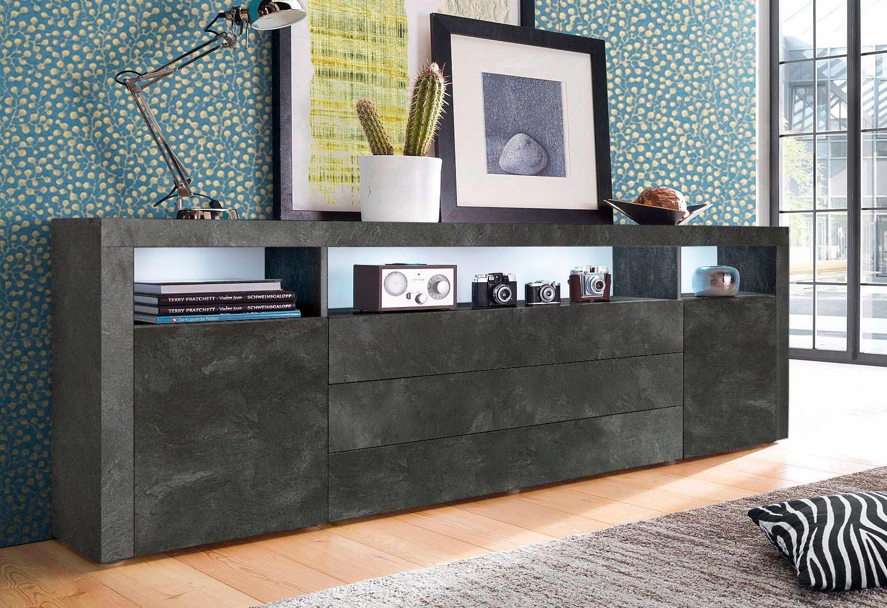 borchardt Möbel Dressoir Santa Fe Breedte 200 cm