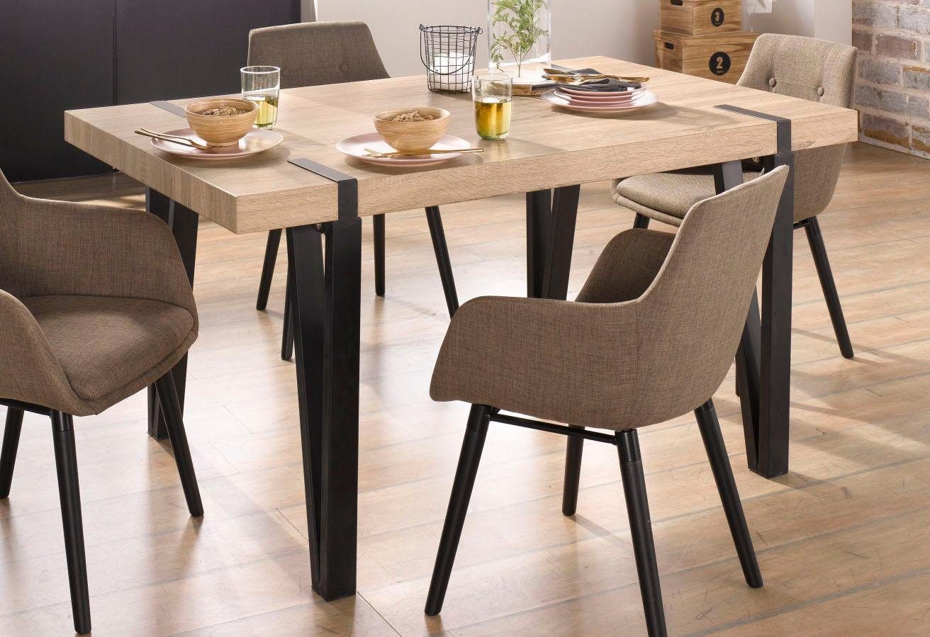 Home affaire Eettafel Sanchez Breedte 150 cm