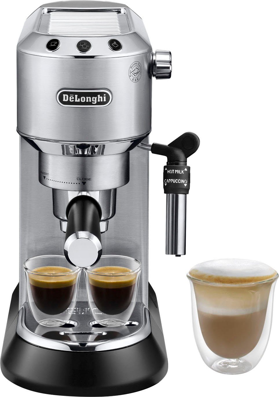 De'Longhi Espressomachine Dedica Style EC 685.M, Siebdrager, 1350 Watt, 15 Bar