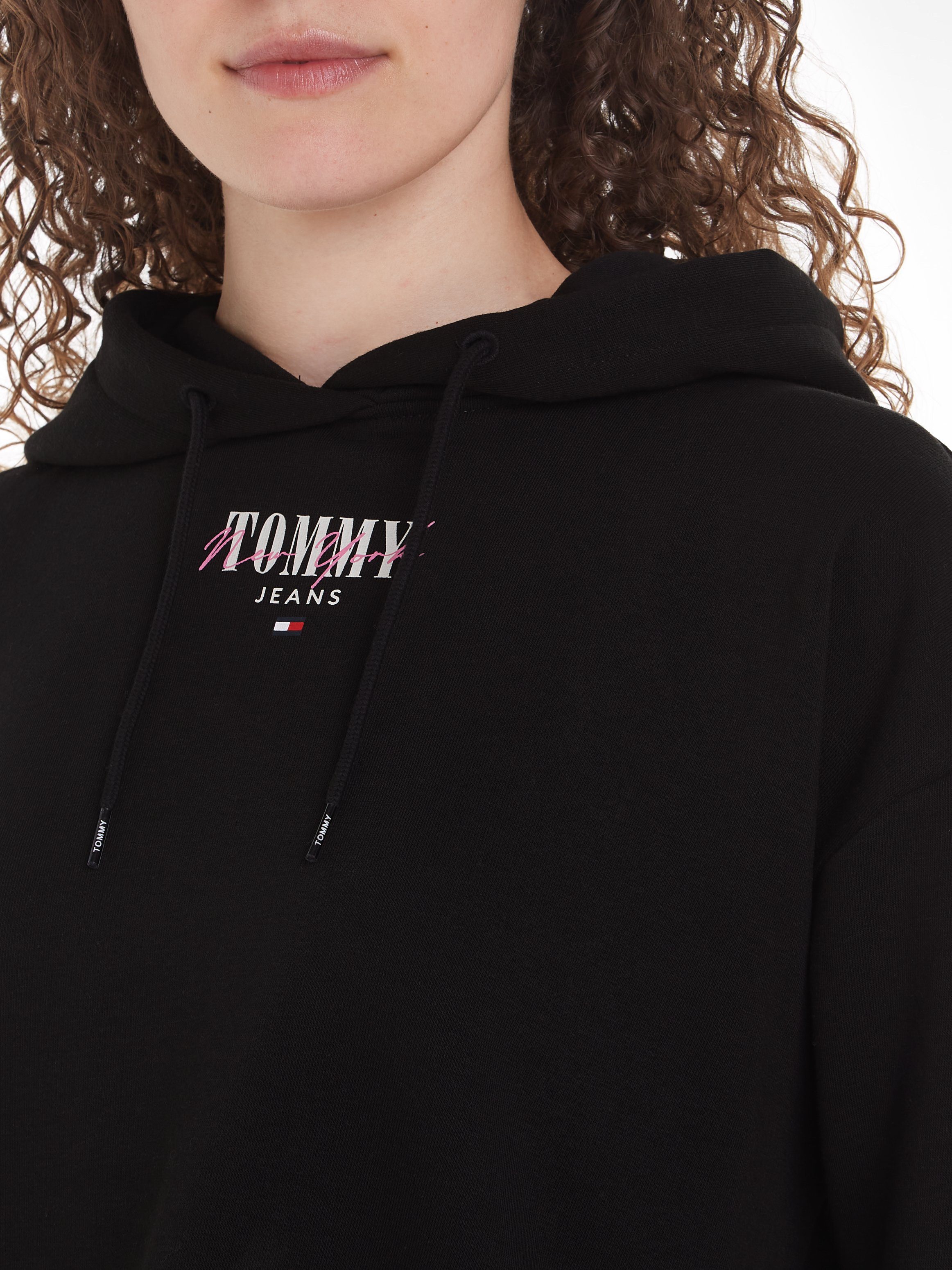 TOMMY JEANS Hoodie TJW RLX ESSENTIAL LOGO HOODIE met tommy jeans-logo-opschrift & merklogo