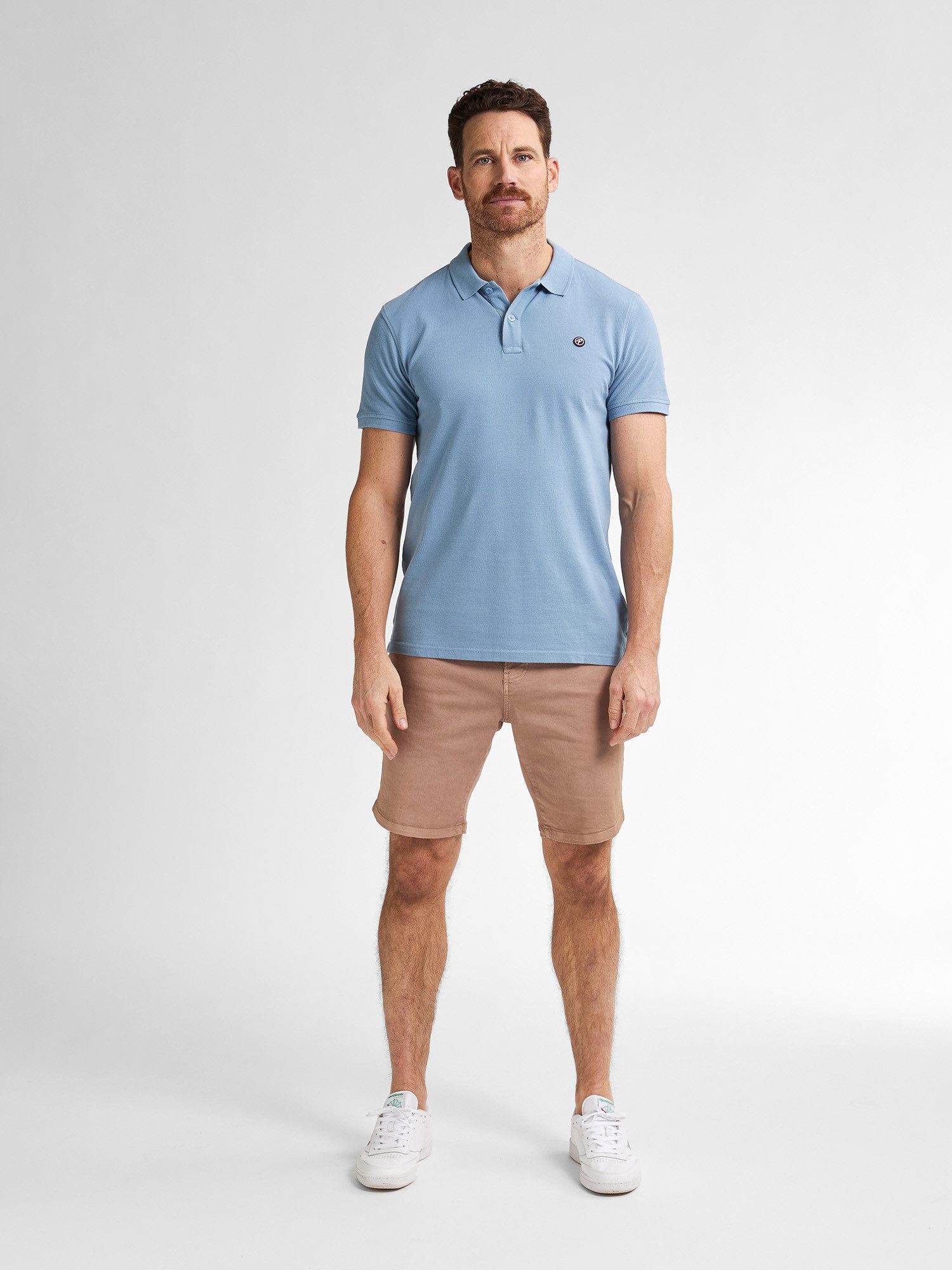 Petrol Industries Poloshirt met geborduurd logo