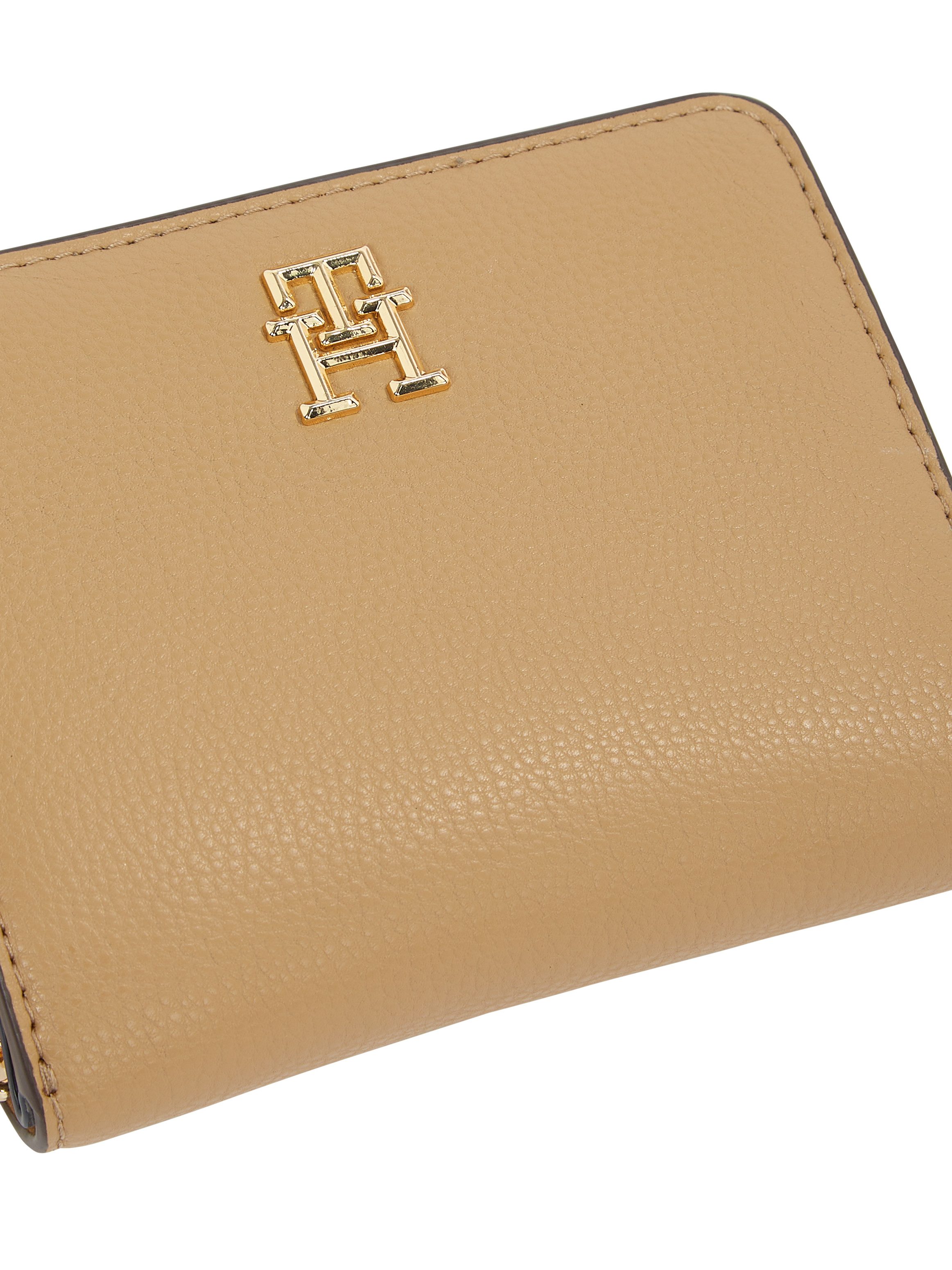 Tommy Hilfiger Portemonnee TH SOFT LOGOTAPE MED ZA portemonnee damesportemonnee met mooie logo-decoratie