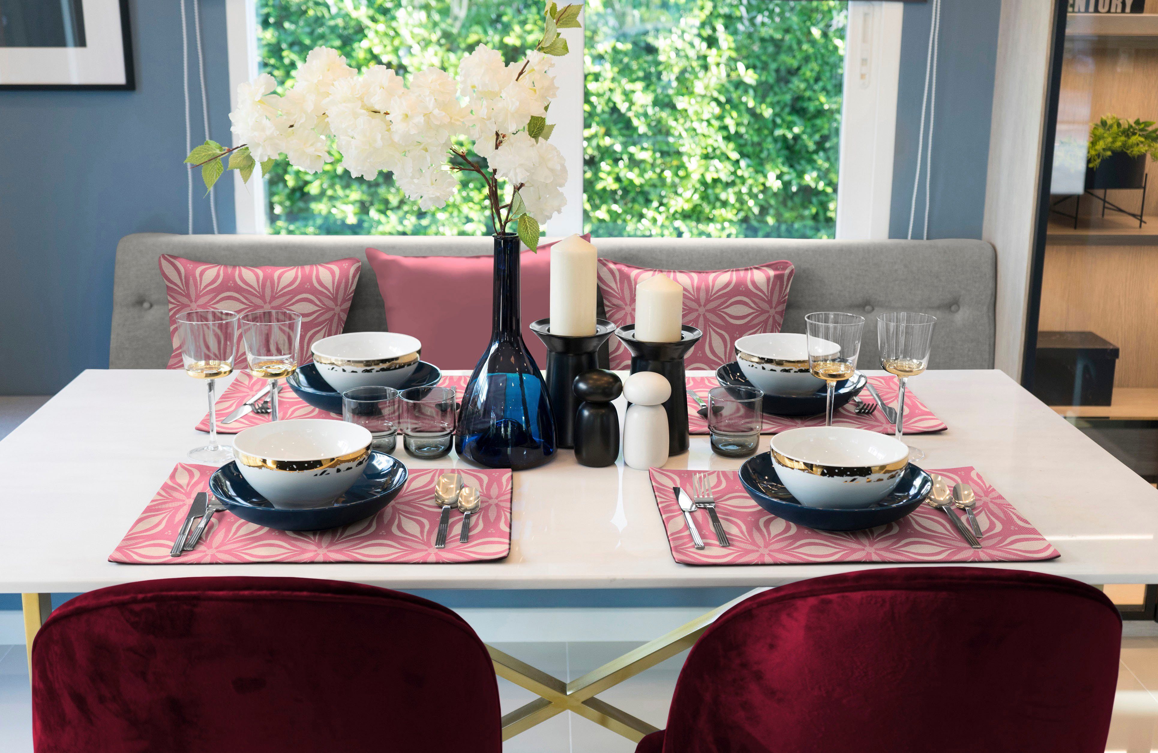 Adam Set placemats Retro Floret (2 stuks)