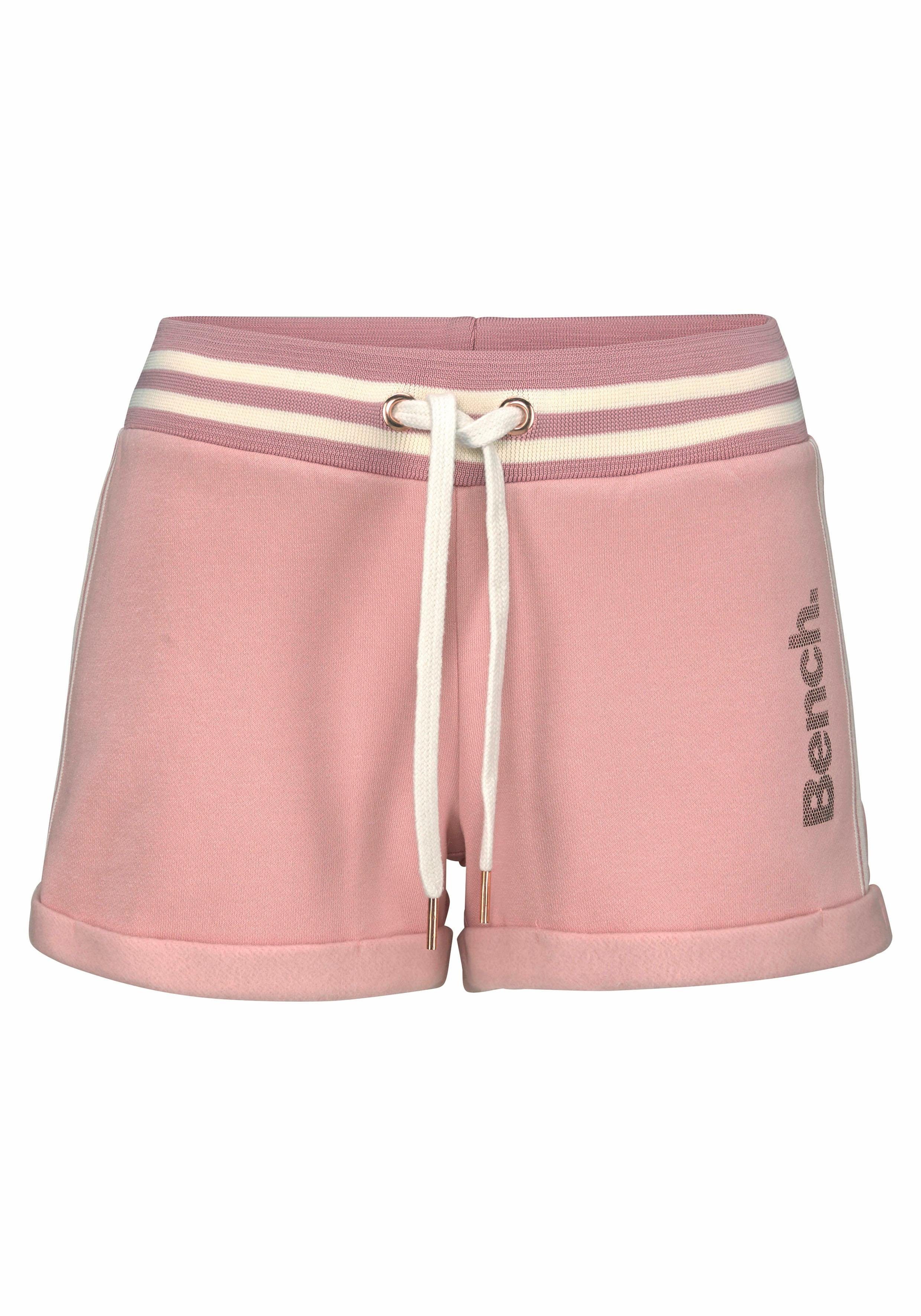 Bench. Relaxshorts met gestreepte tailleband, loungewear, loungepak