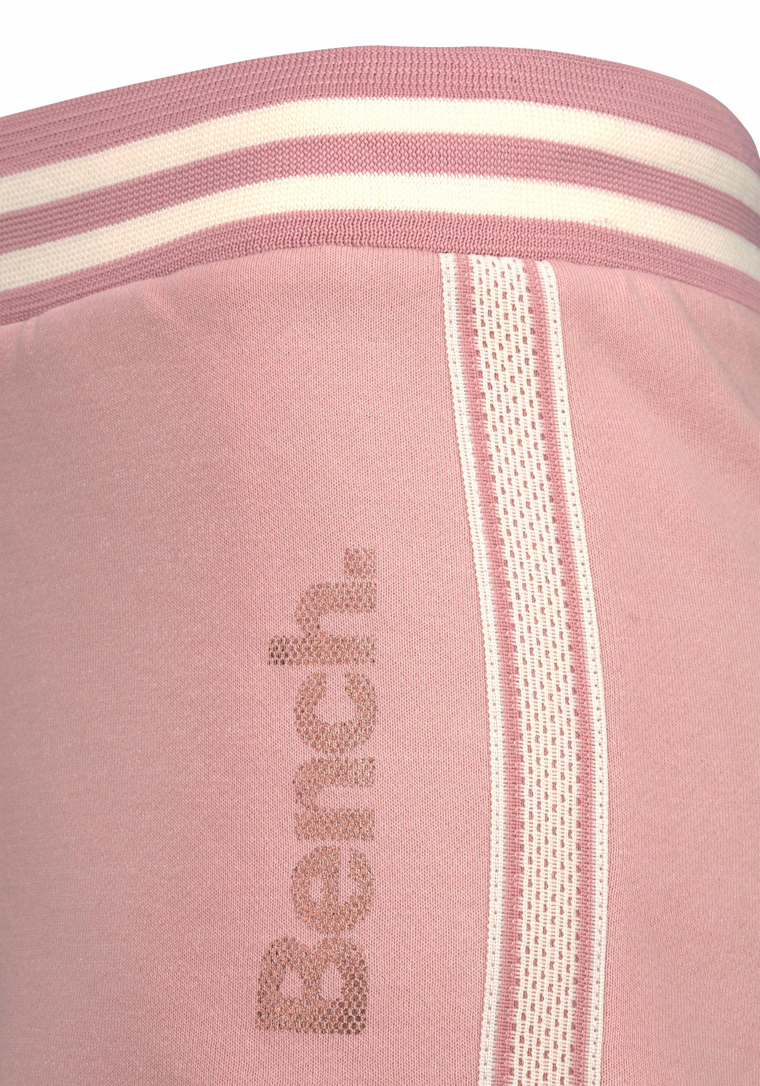 Bench. Relaxshorts met gestreepte tailleband, loungewear, loungepak