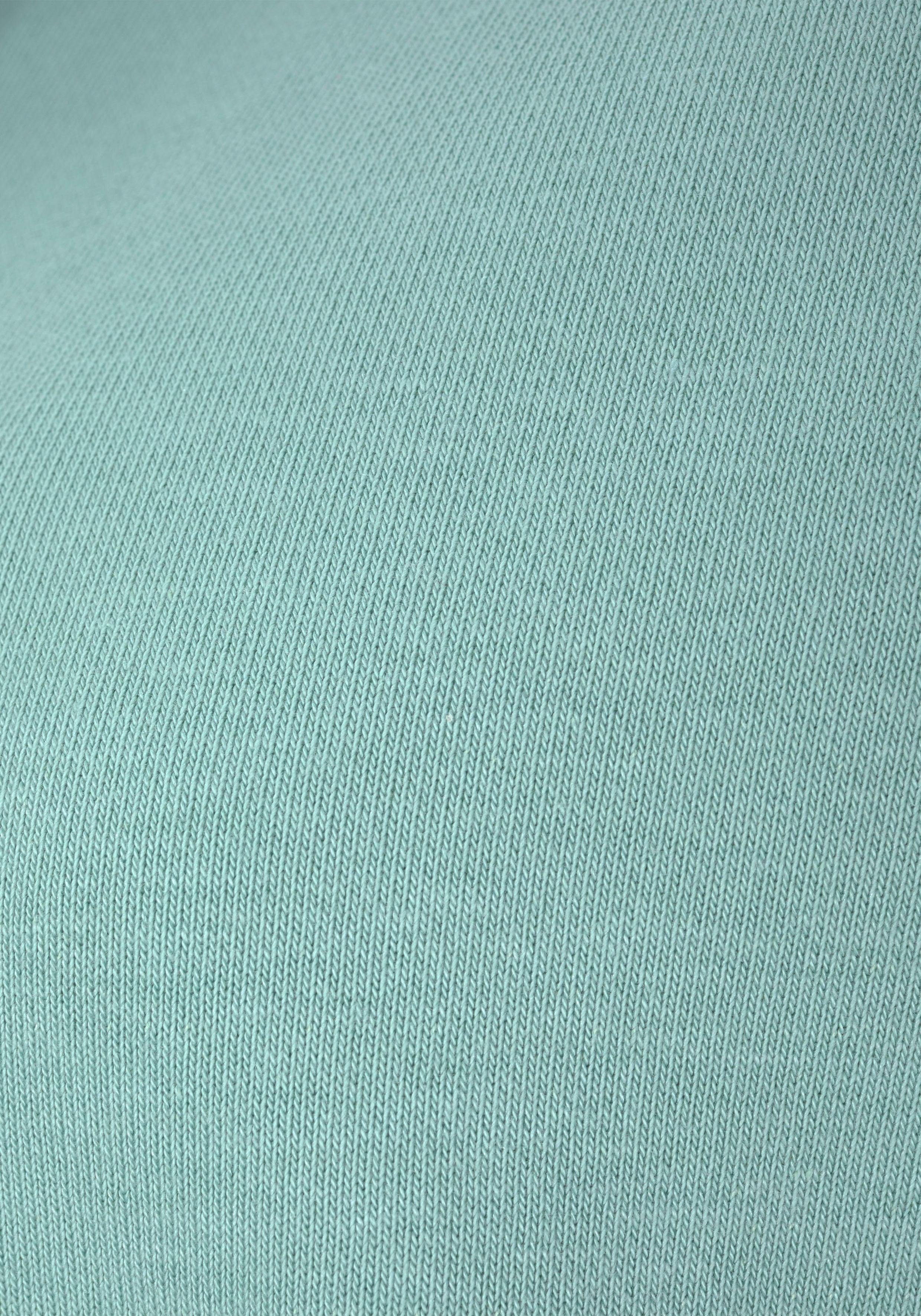 Bench. Sweatvest met glansprint op de staande kraag, loungepak
