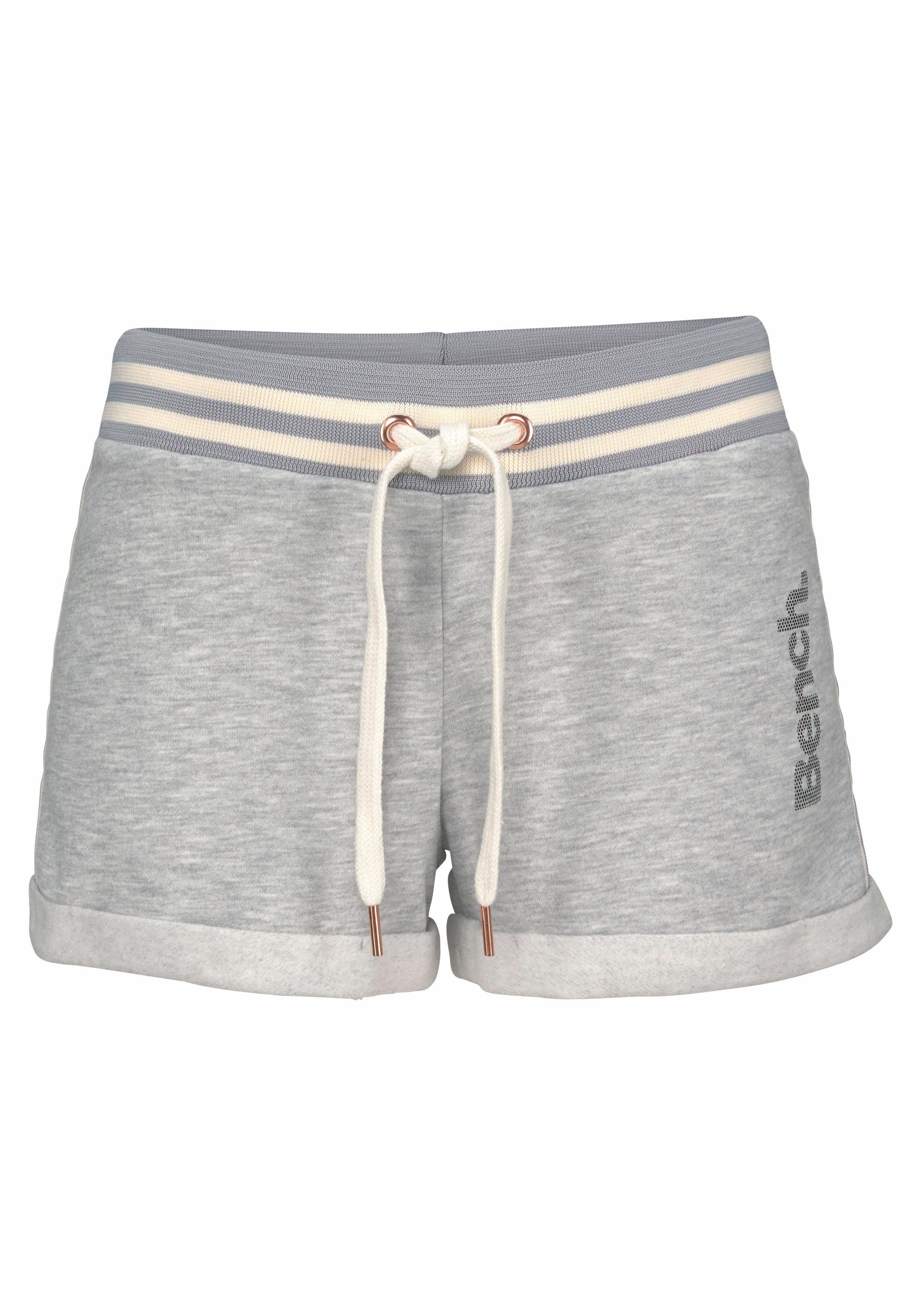 Bench. Relaxshorts met gestreepte tailleband, loungewear, loungepak