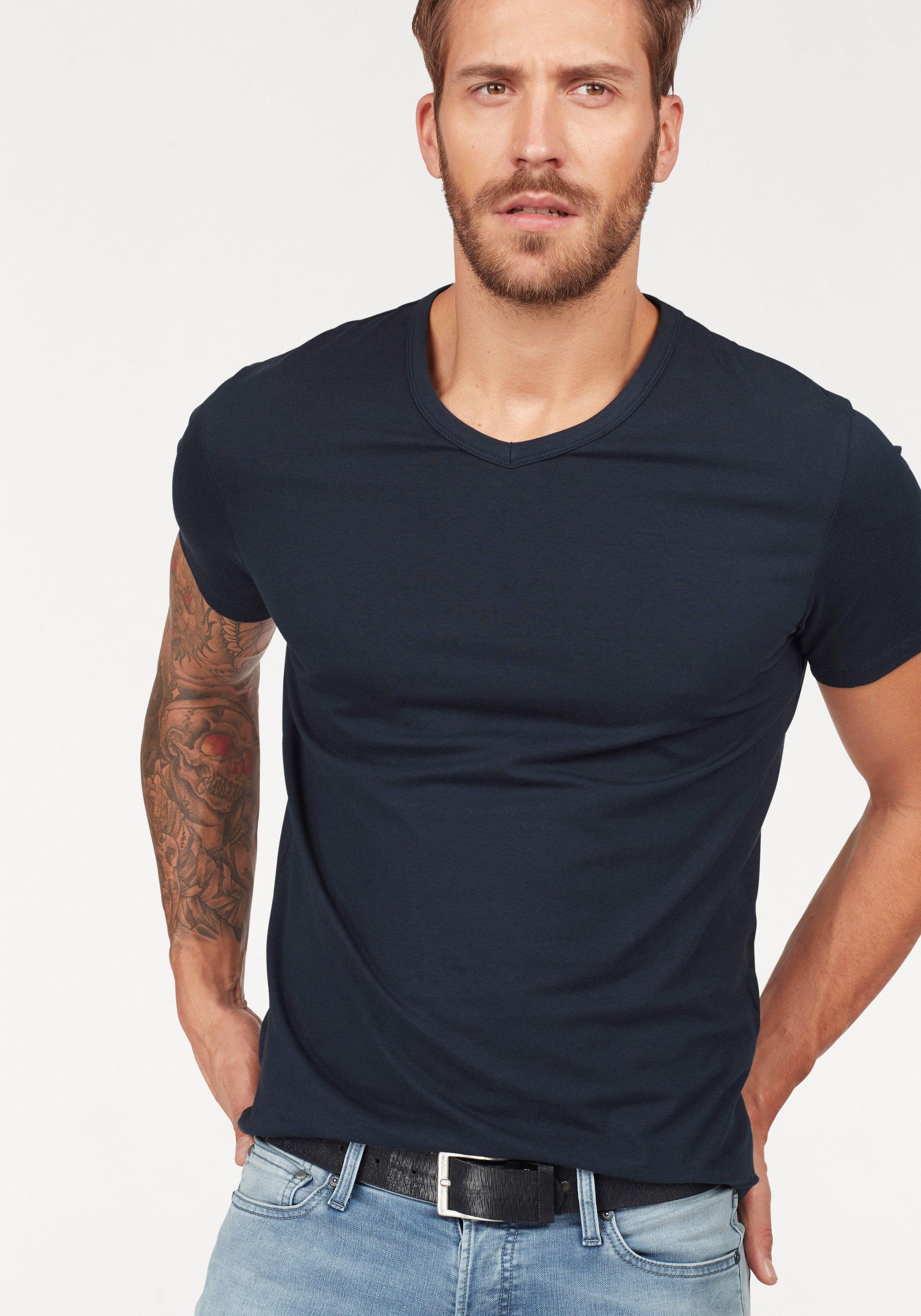 Jack & Jones T-shirt SLIM- FIT BASIC TEE V-NECK