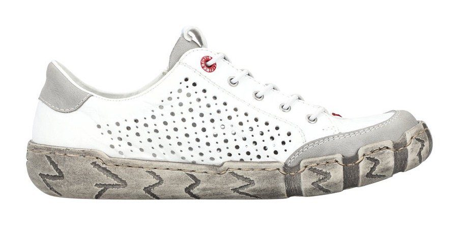 Rieker Slip-on sneakers met zool in used-look, vrijetijdsschoen, lage schoen, instapschoen