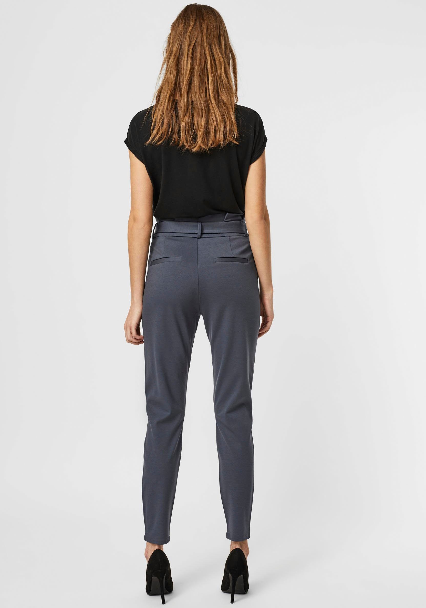 Vero Moda Paperbag-broek VMEVA HR LOOSE PAPERBAG PANT GA NOOS