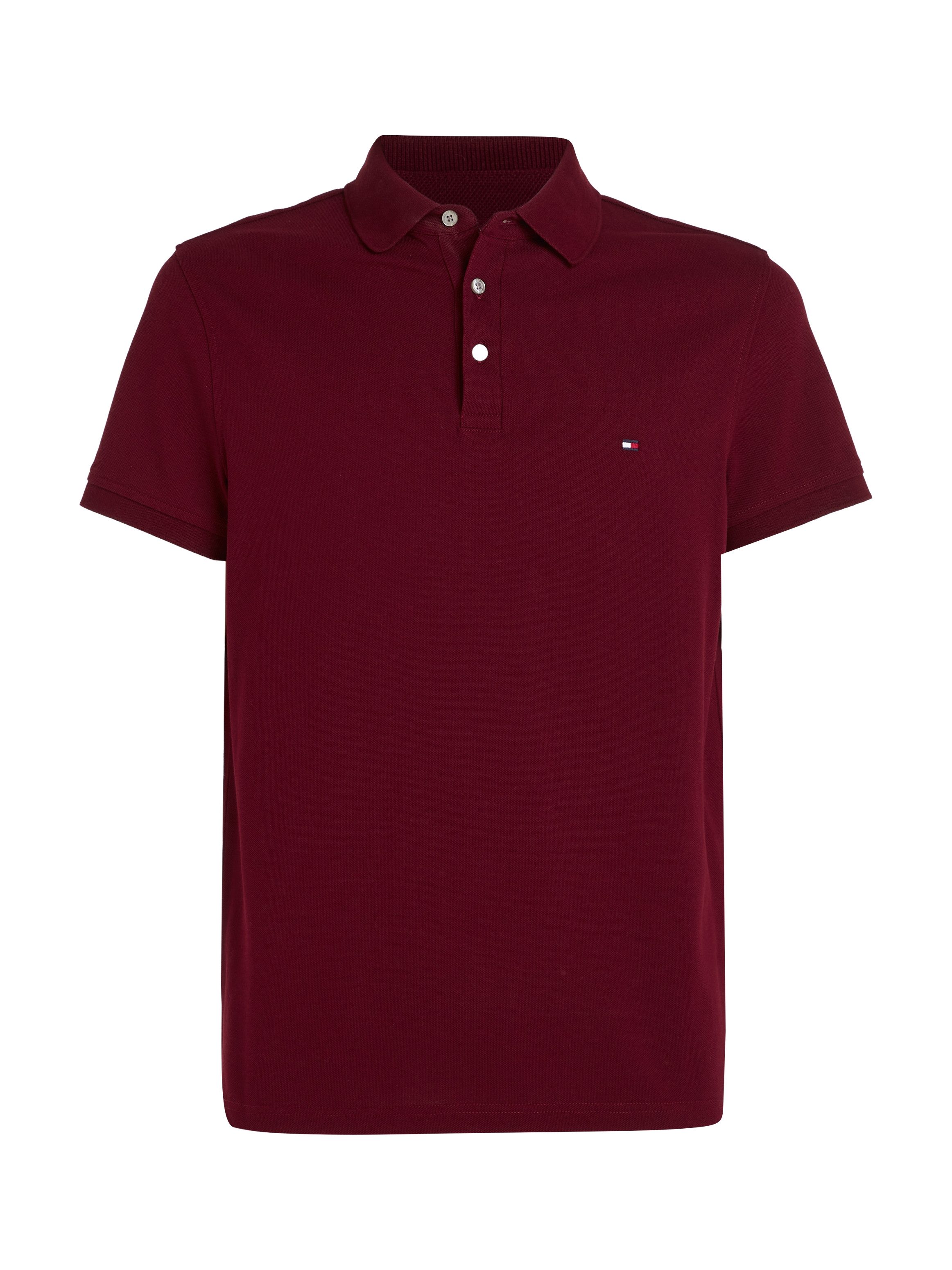 Tommy Hilfiger Poloshirt 1985 SLIM POLO met piquéstructuur en borduursel